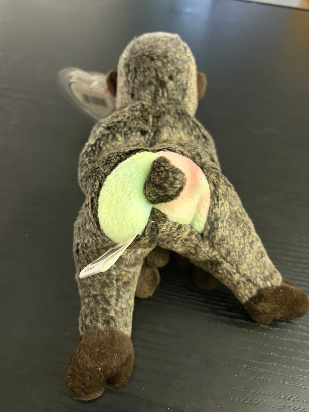 1999 “Cheeks” Limited Edition Ty Beanie Baby RARE TAG ERROR - Thumbnail 2