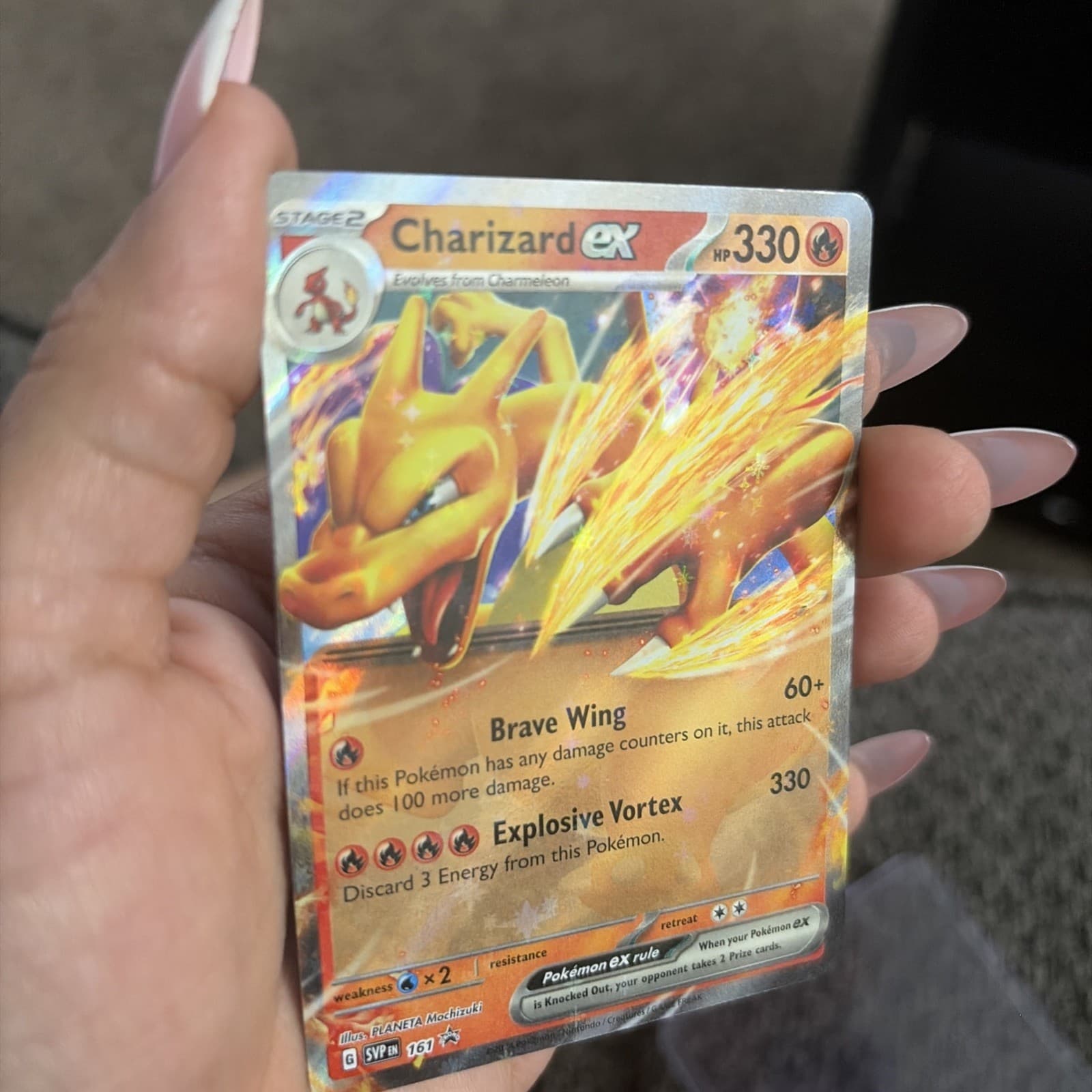 Charizard ex 161 Sv: Scarlet & Violet Promo Cards Holo - Thumbnail 3