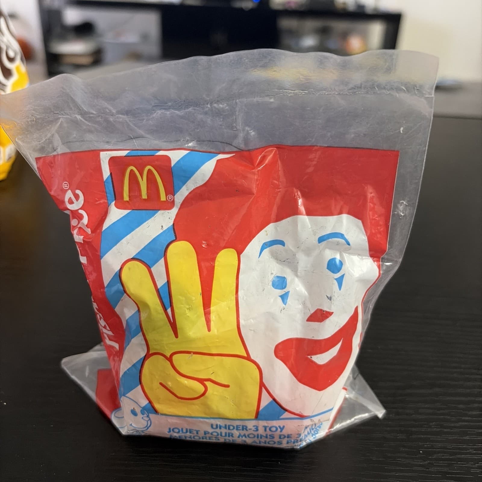 McDonald's Happy Meal Toy 1996 Fisher-Price Under-3 Toy Rolling Puppy Dog - Thumbnail 2
