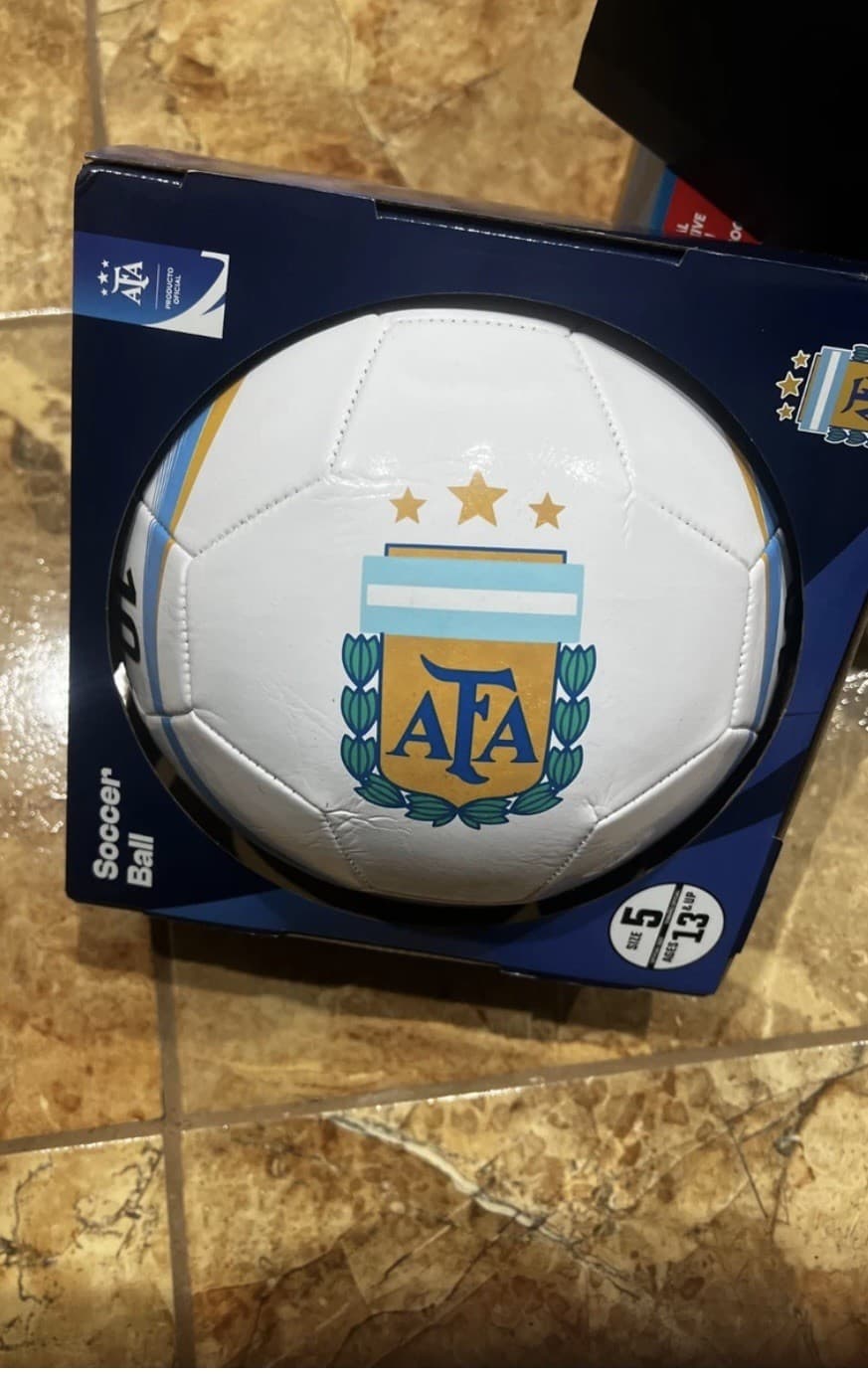 AFA Argentina Lionel Messi Size 5 Soccer/Football Ball BNIP - Official Licensed - Thumbnail 2