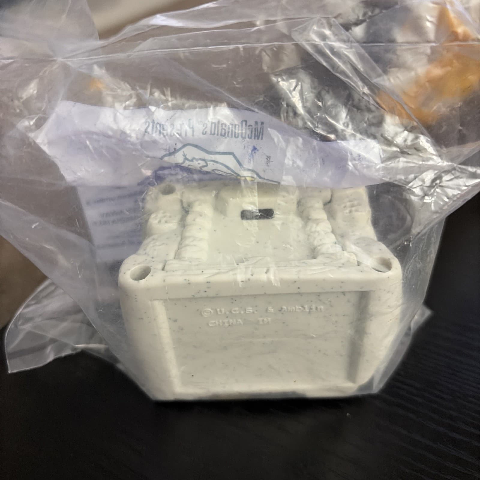 McDonalds Happy Meal Toy-The Flintstones- 1993- VEHICLE AND BUILDING NIP - Thumbnail 2