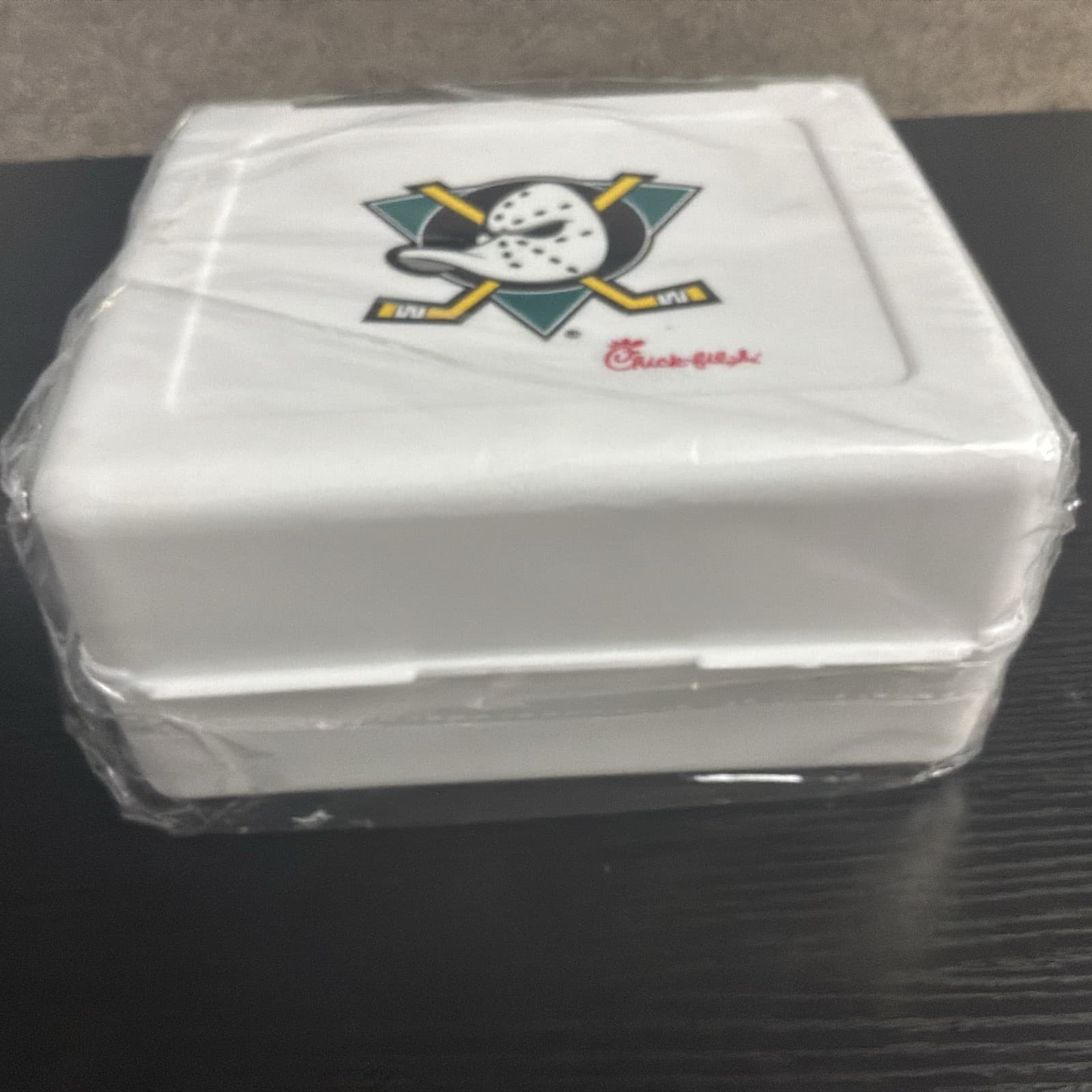 Anaheim Ducks NHL Hockey SGA Lunch Box NEW Free Shipping RETRO Logo - Thumbnail 2