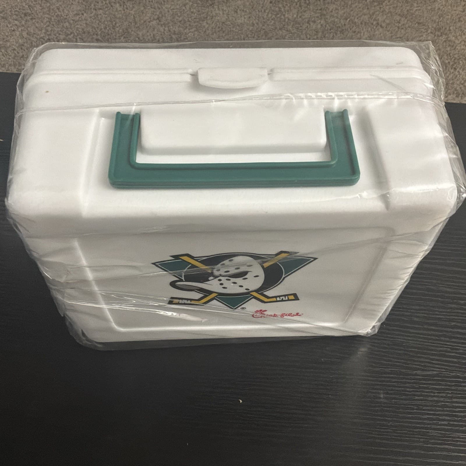 Anaheim Ducks NHL Hockey SGA Lunch Box NEW Free Shipping RETRO Logo - Thumbnail 3