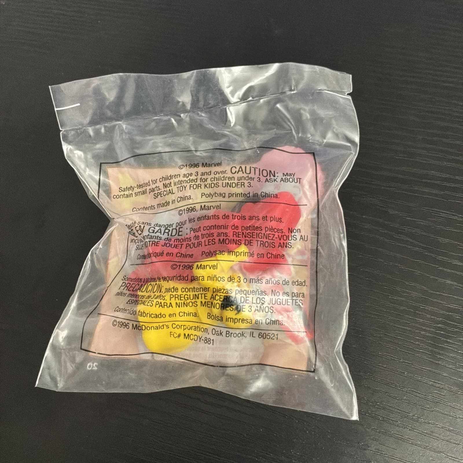1996 MARVEL HEROES MCDONALDS HAPPY MEAL TOYS - U-PICK - Thumbnail 2