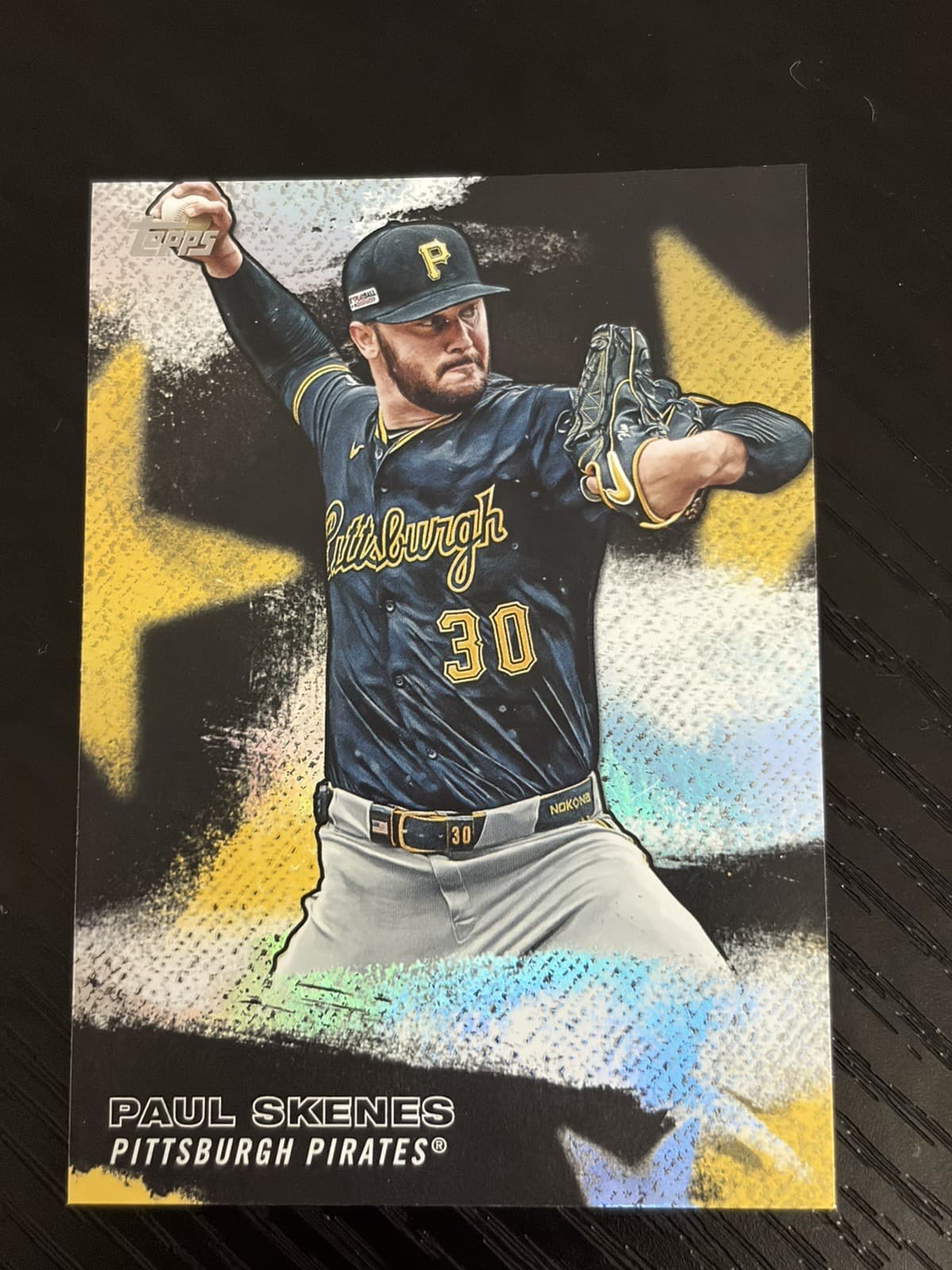 Topps 2026 Series 1 Stars of MLB Paul Skenes #SMLB-21 Pirates MLB Insert Card - Thumbnail 2