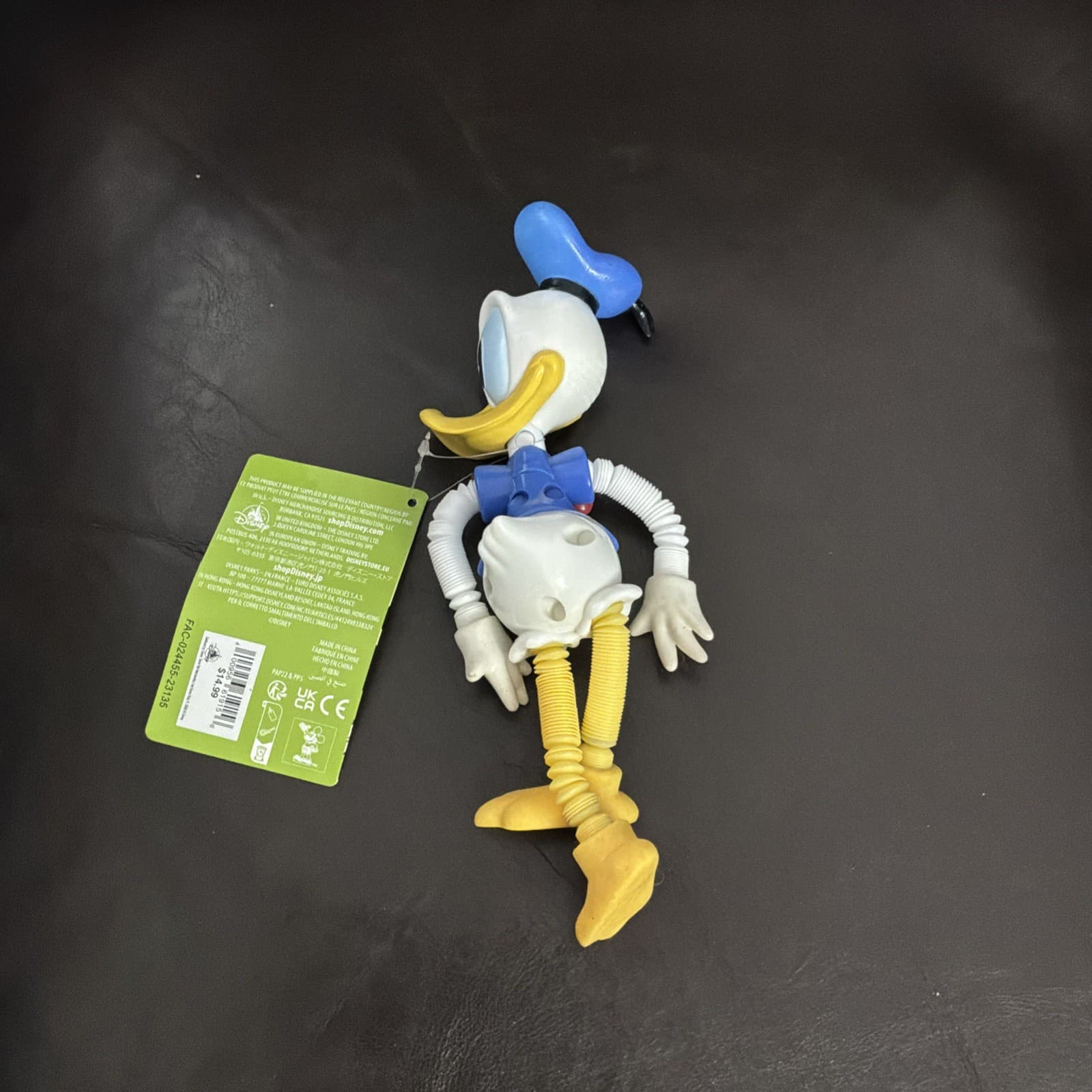 Disney Parks Donald Duck Fidget Figure Posable, Stretchable Arms And Legs 8-10” - Thumbnail 3