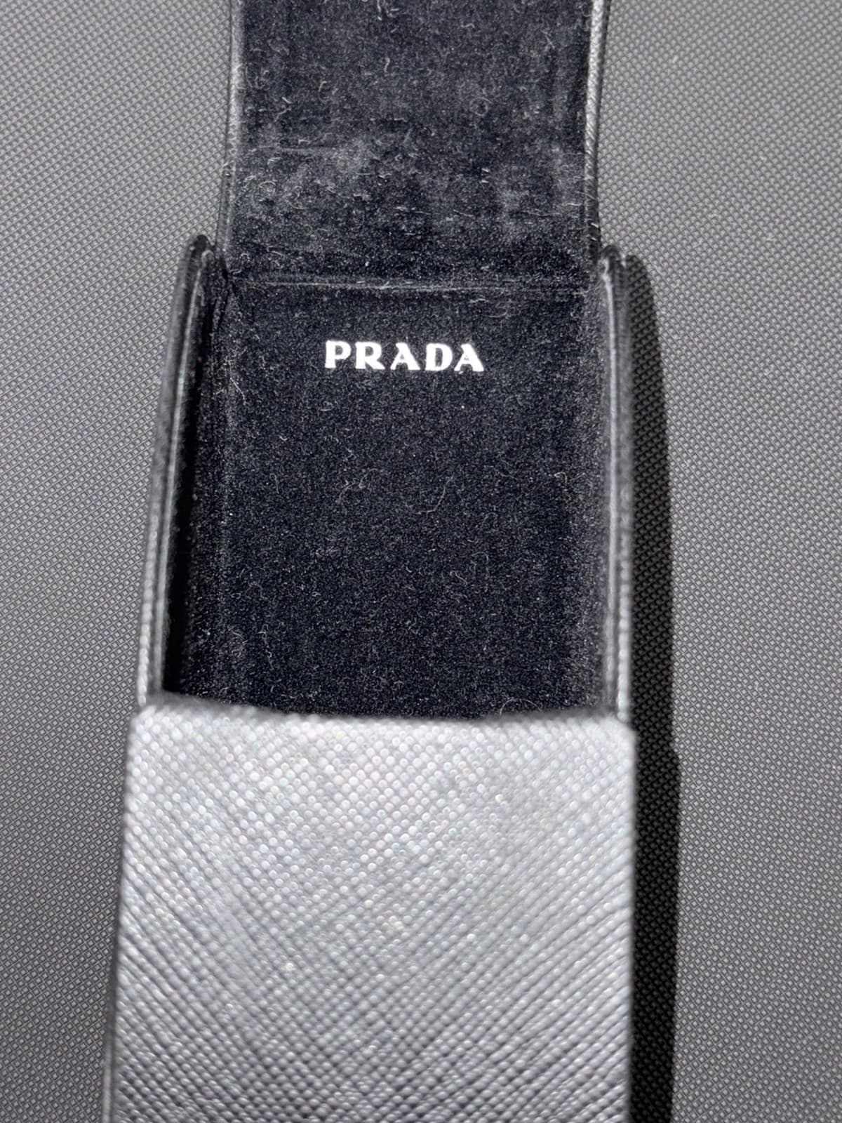 PRADA Black Flip Top Hard Case for Glasses & Sunglasses Unisex - Thumbnail 5