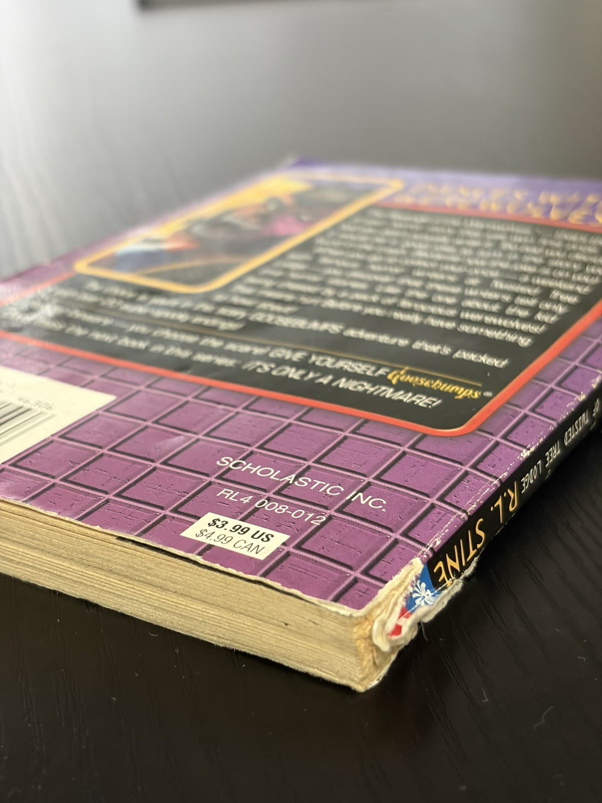 RL Stine Give Yourself Goosebumps #31 Werewolf Of Twisted Tree Lodge Paperback - Thumbnail 4