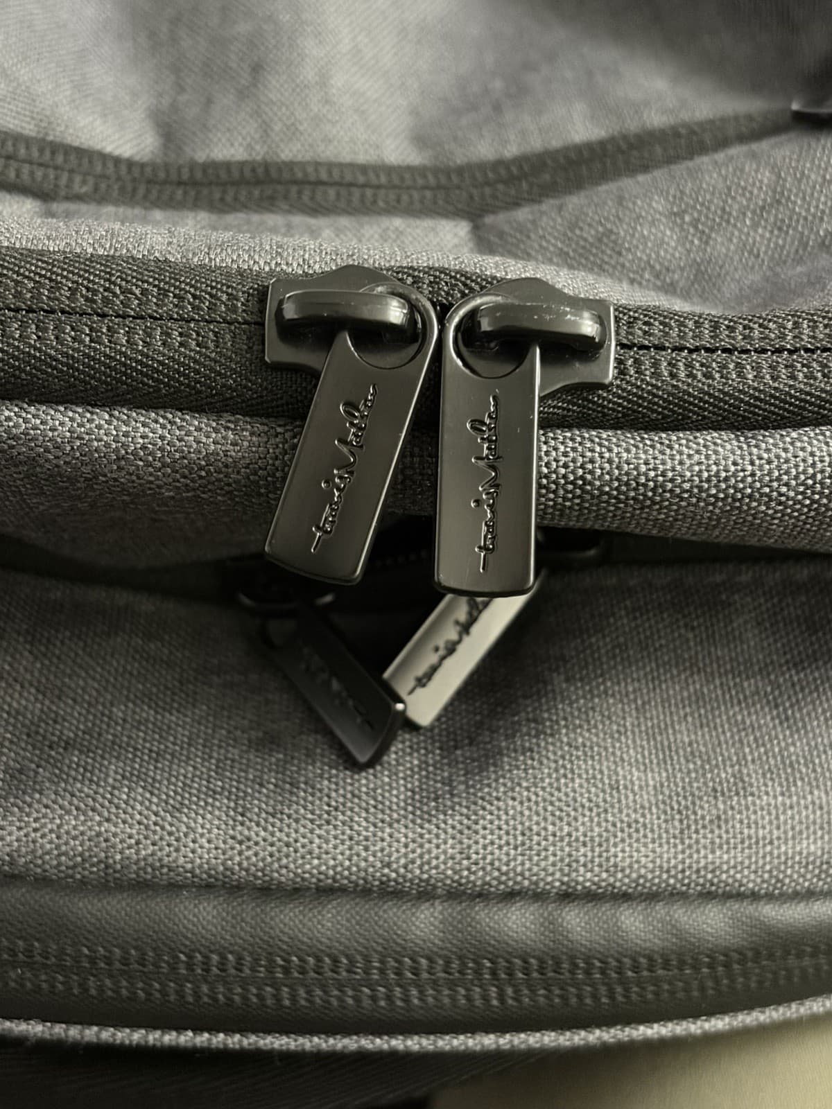 Travis Mathew Duration Backpack Grey Graphite Heather TMB105 - Thumbnail 8