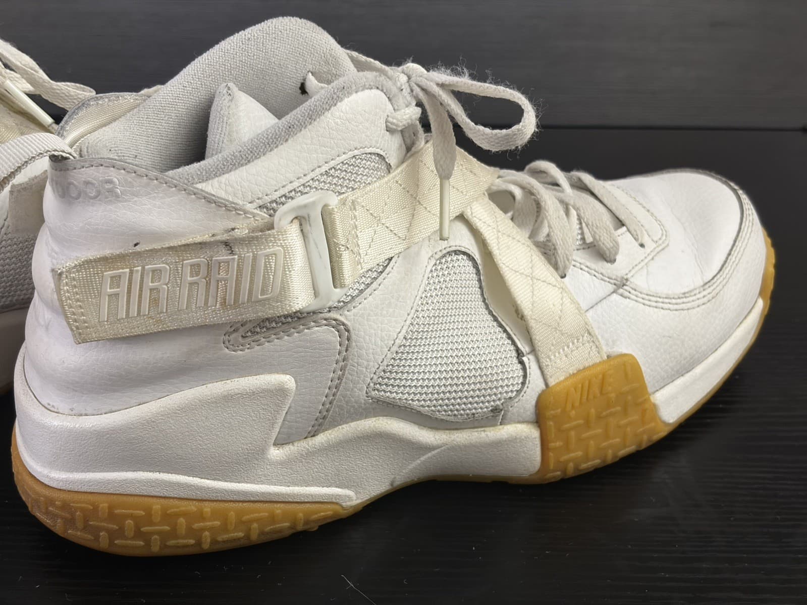 Nike Air Raid White Gum Light Brown Mens Size 10.5 DJ5974-100 Sneaker Shoes - Thumbnail 11
