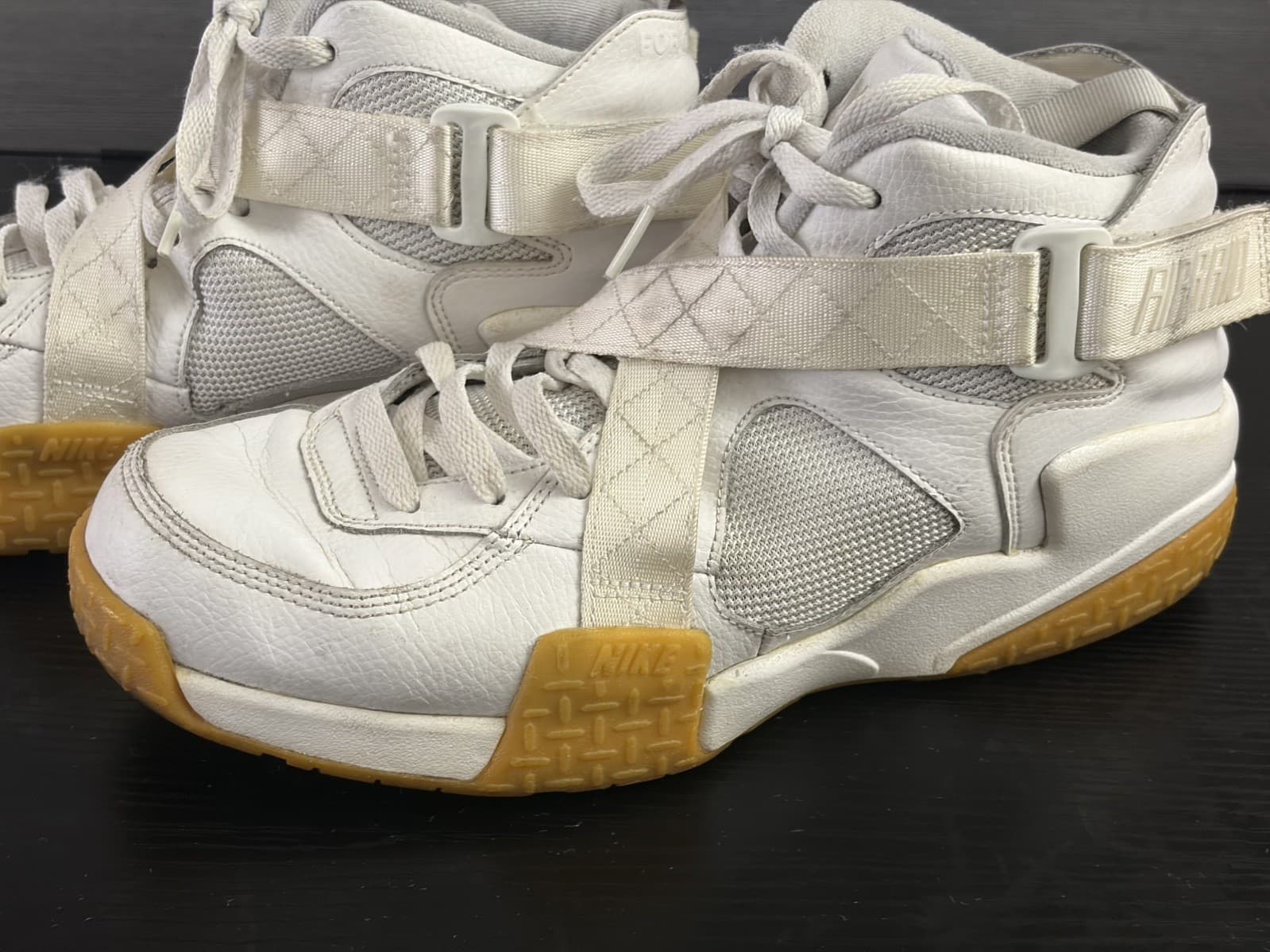 Nike Air Raid White Gum Light Brown Mens Size 10.5 DJ5974-100 Sneaker Shoes - Thumbnail 10