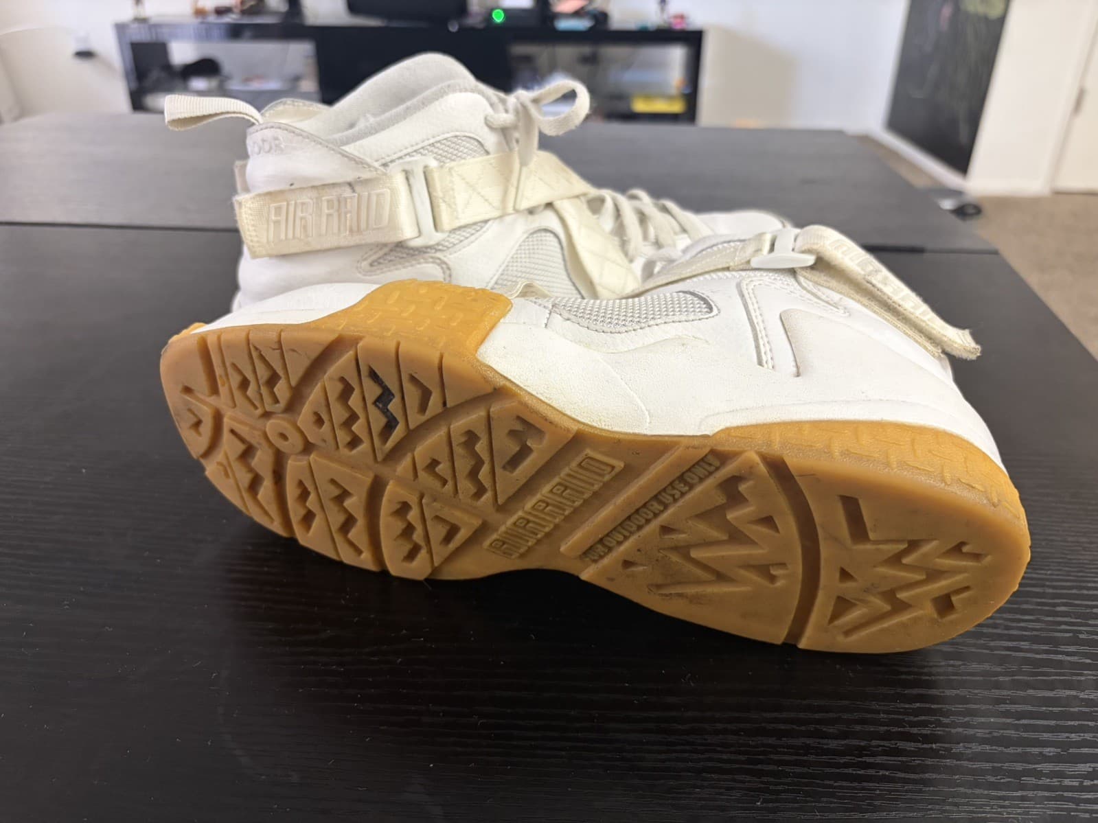Nike Air Raid White Gum Light Brown Mens Size 10.5 DJ5974-100 Sneaker Shoes - Thumbnail 6
