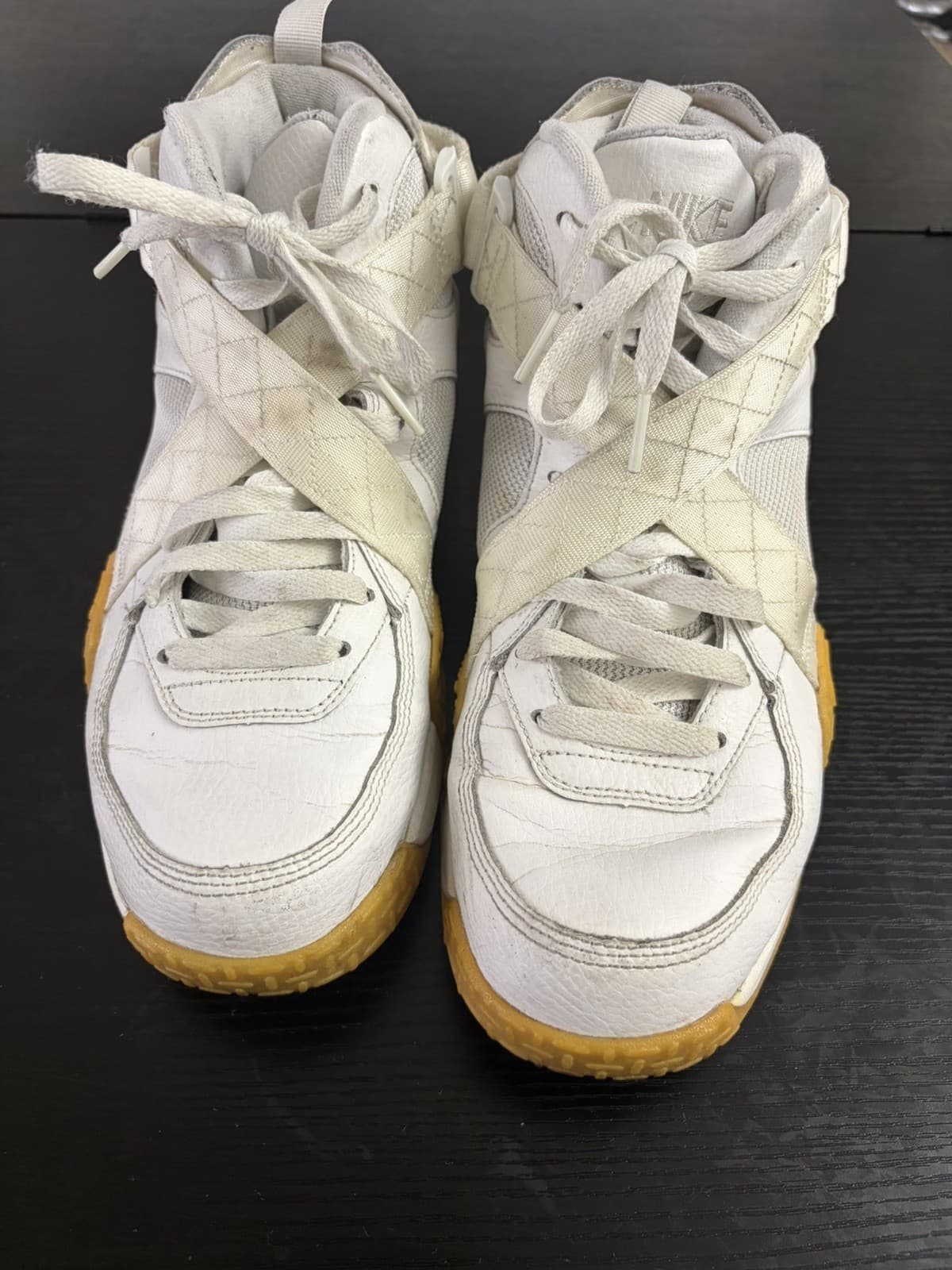 Nike Air Raid White Gum Light Brown Mens Size 10.5 DJ5974-100 Sneaker Shoes - Thumbnail 9