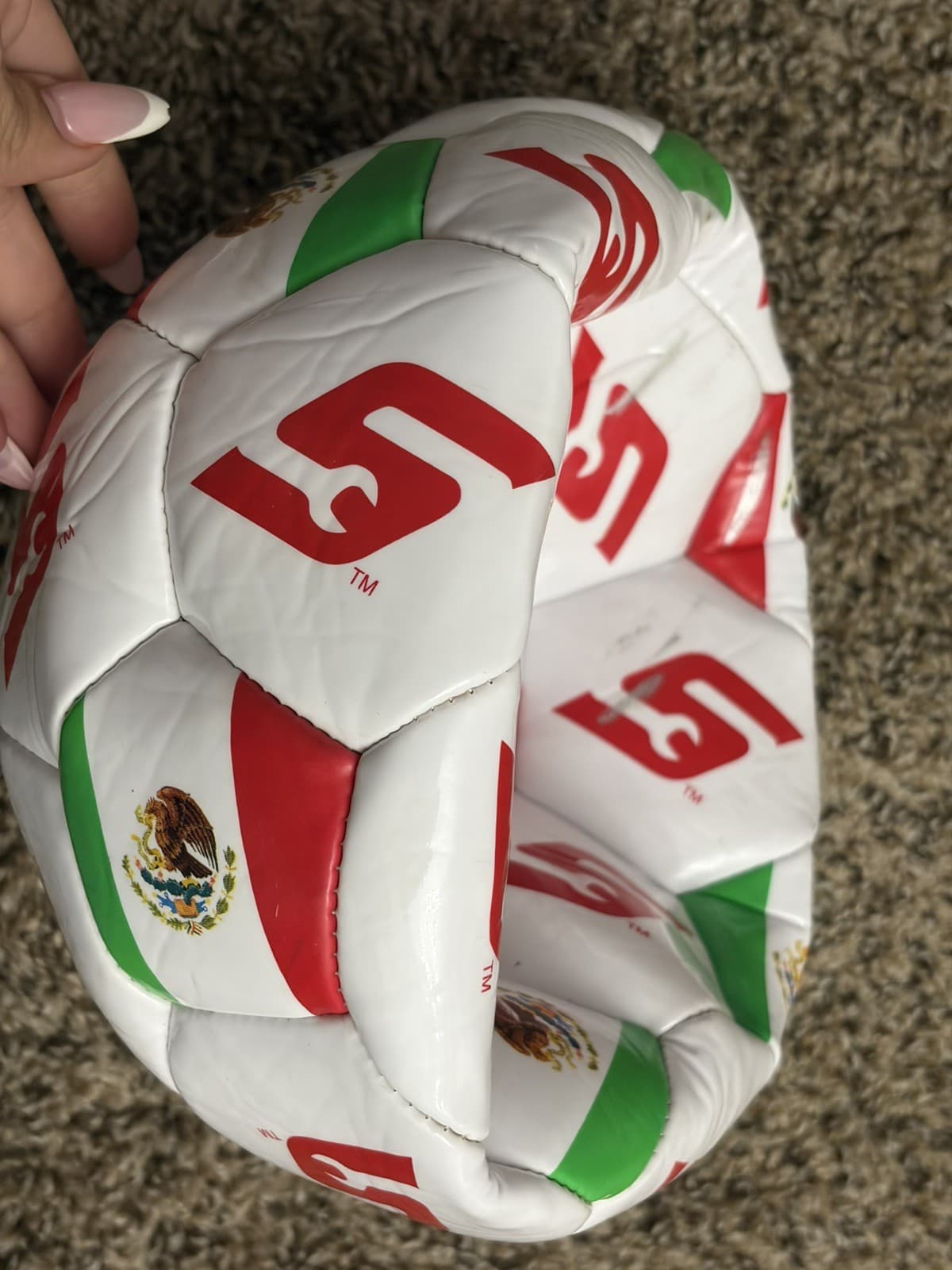 Snap On Tools Collectible Soccer Mexico Ball - Thumbnail 5
