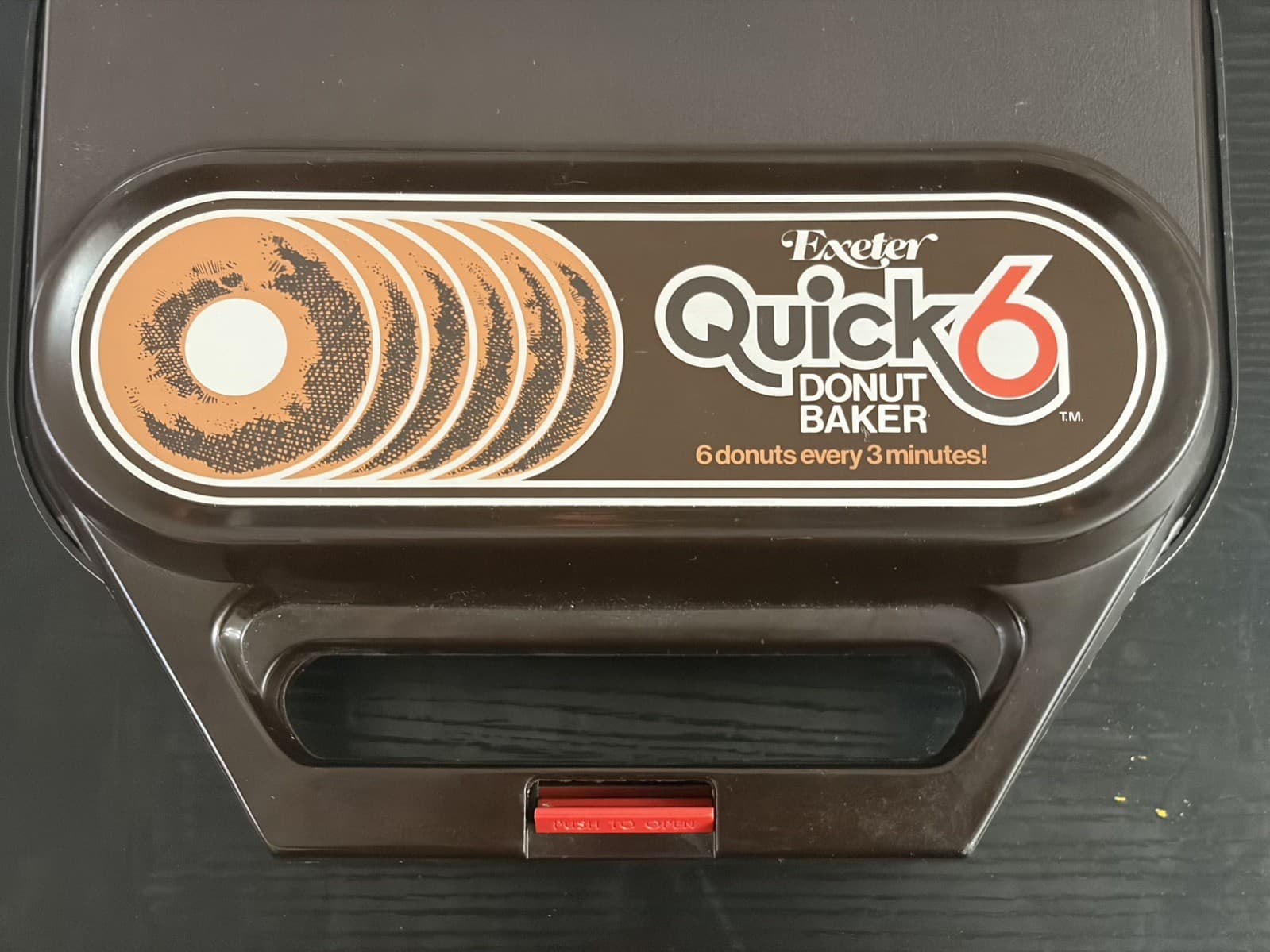Vintage 1970's Exeter Quick 6 Donut Baker Maker Model 766. Tested And Works! - Thumbnail 4