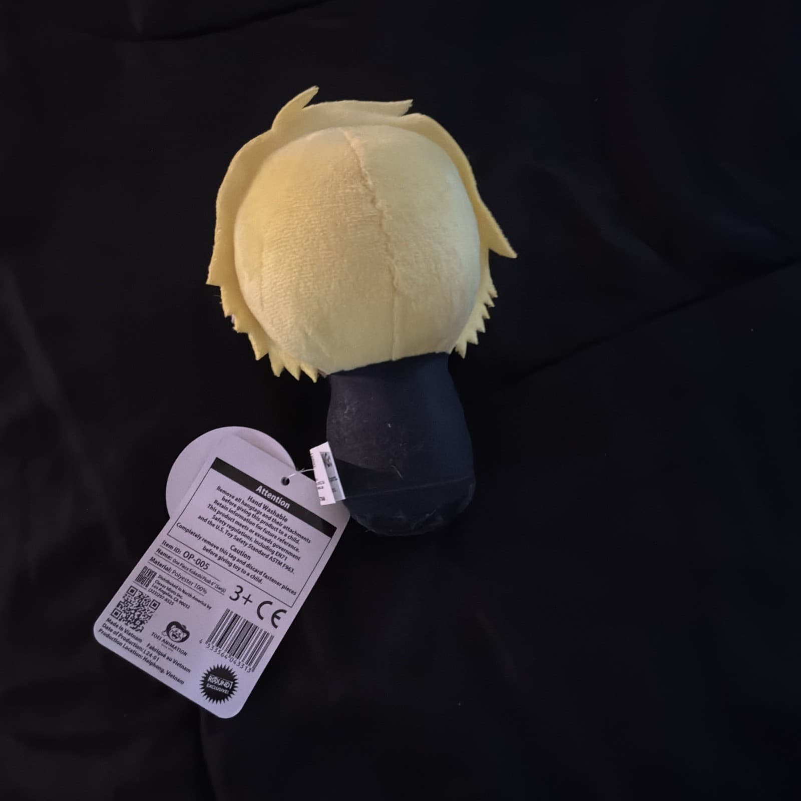 Round1 One Piece Sanji Plush Toy Exclusive Collectible Animation Merchandise - Thumbnail 2