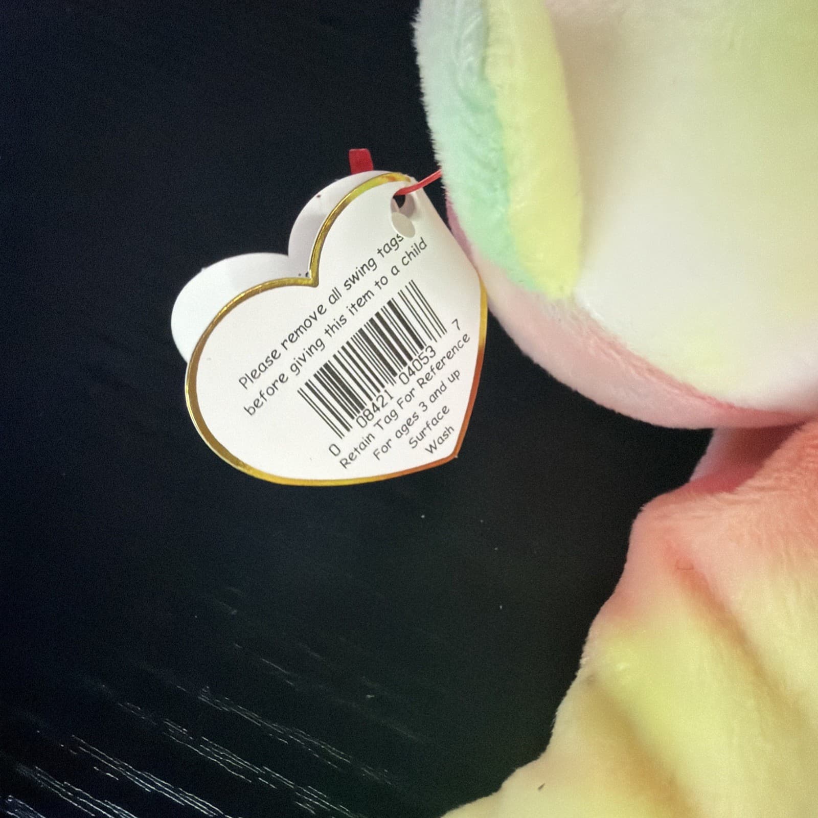 Ty Beanie Baby💜Peace INDONESIA-CANADIAN Tags 8.5 "NEW MWMT's - Thumbnail 4