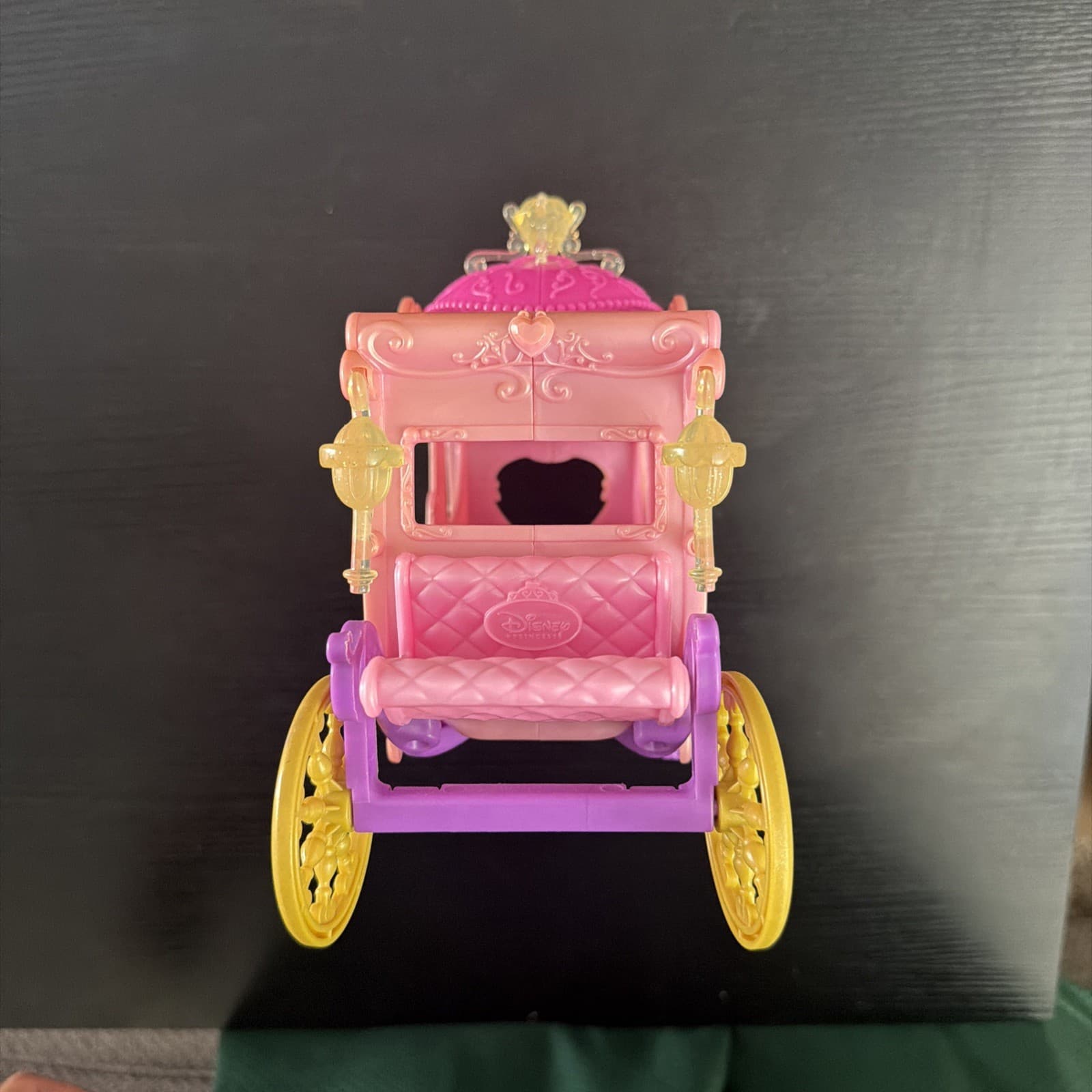 Disney Princess Magic Clip Magiclip Sleeping Beauty Royal Carriage By Mattell - Thumbnail 4