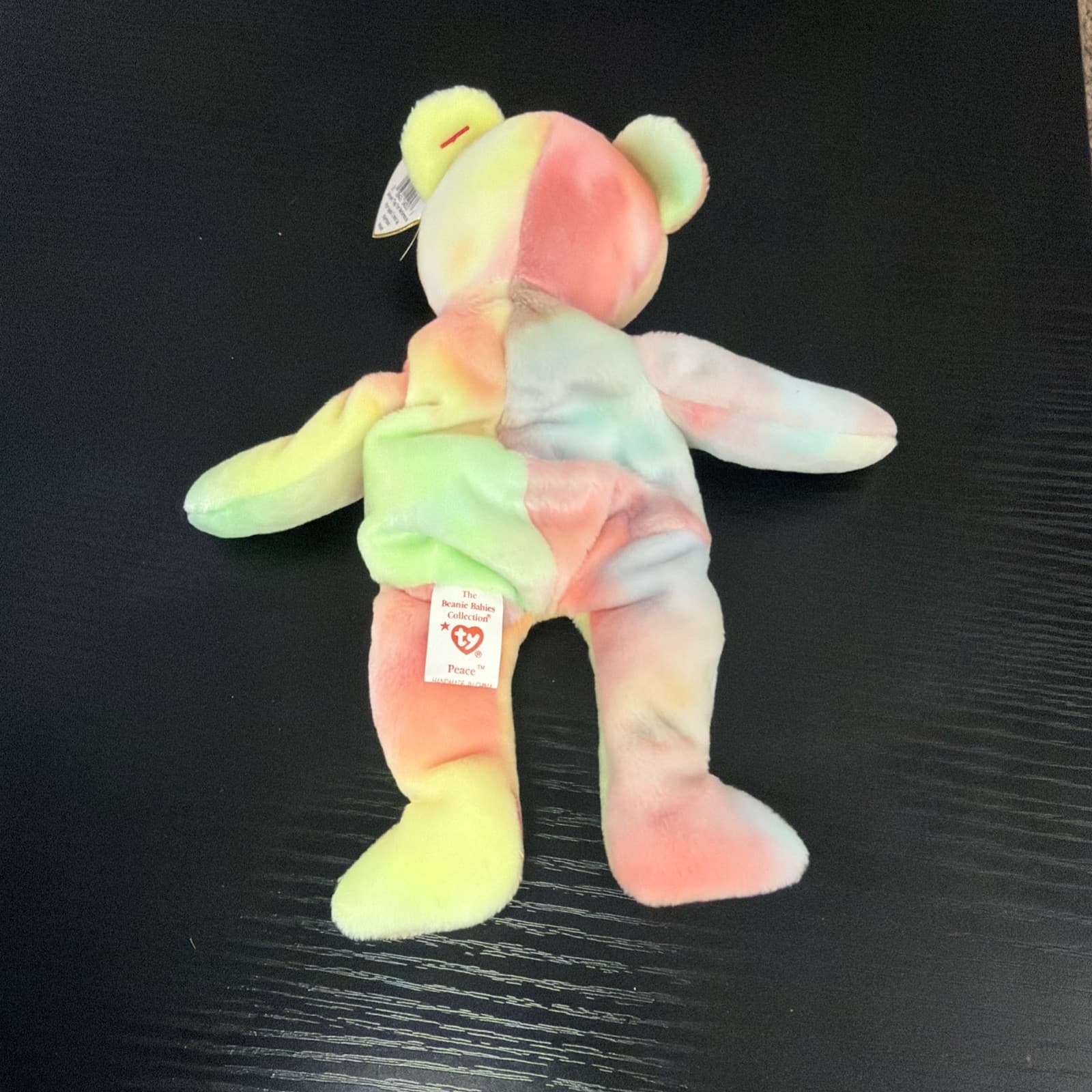 Ty Beanie Baby💜Peace INDONESIA-CANADIAN Tags 8.5 "NEW MWMT's - Thumbnail 2