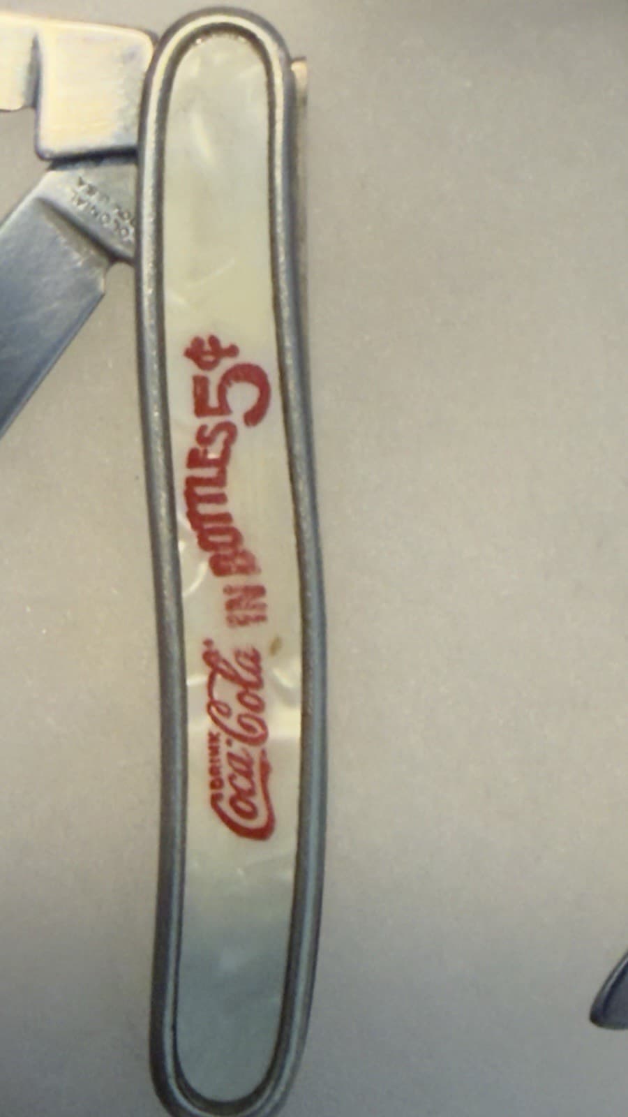 Vintage Coca-Cola Advertising Pocket Knives Lot of 3 Colonial Prov USA 1960s - Thumbnail 4