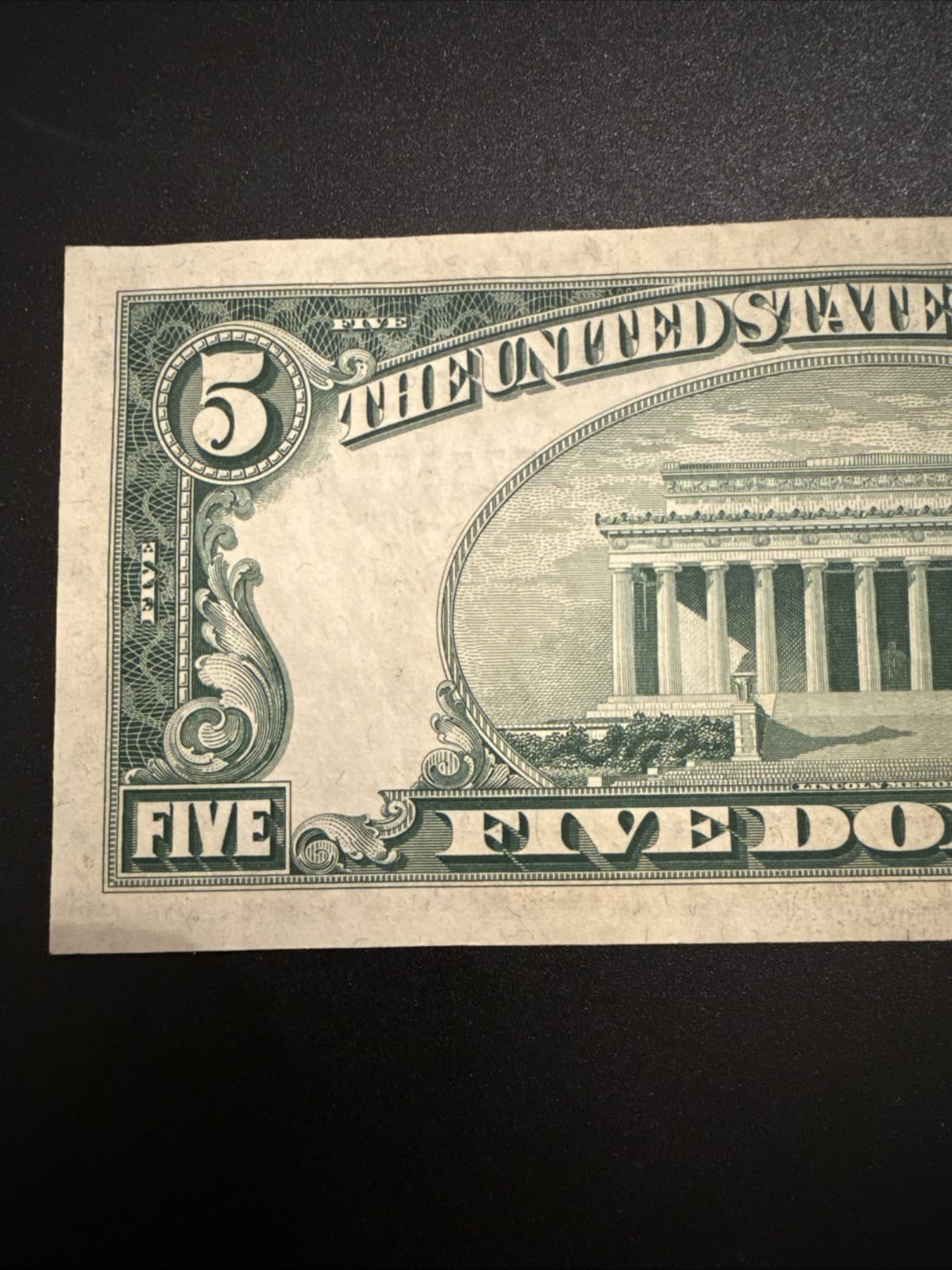 1953A $5 Silver Certificate Blue Seal Fr 1656 Priest Anderson Note - AU - Thumbnail 8