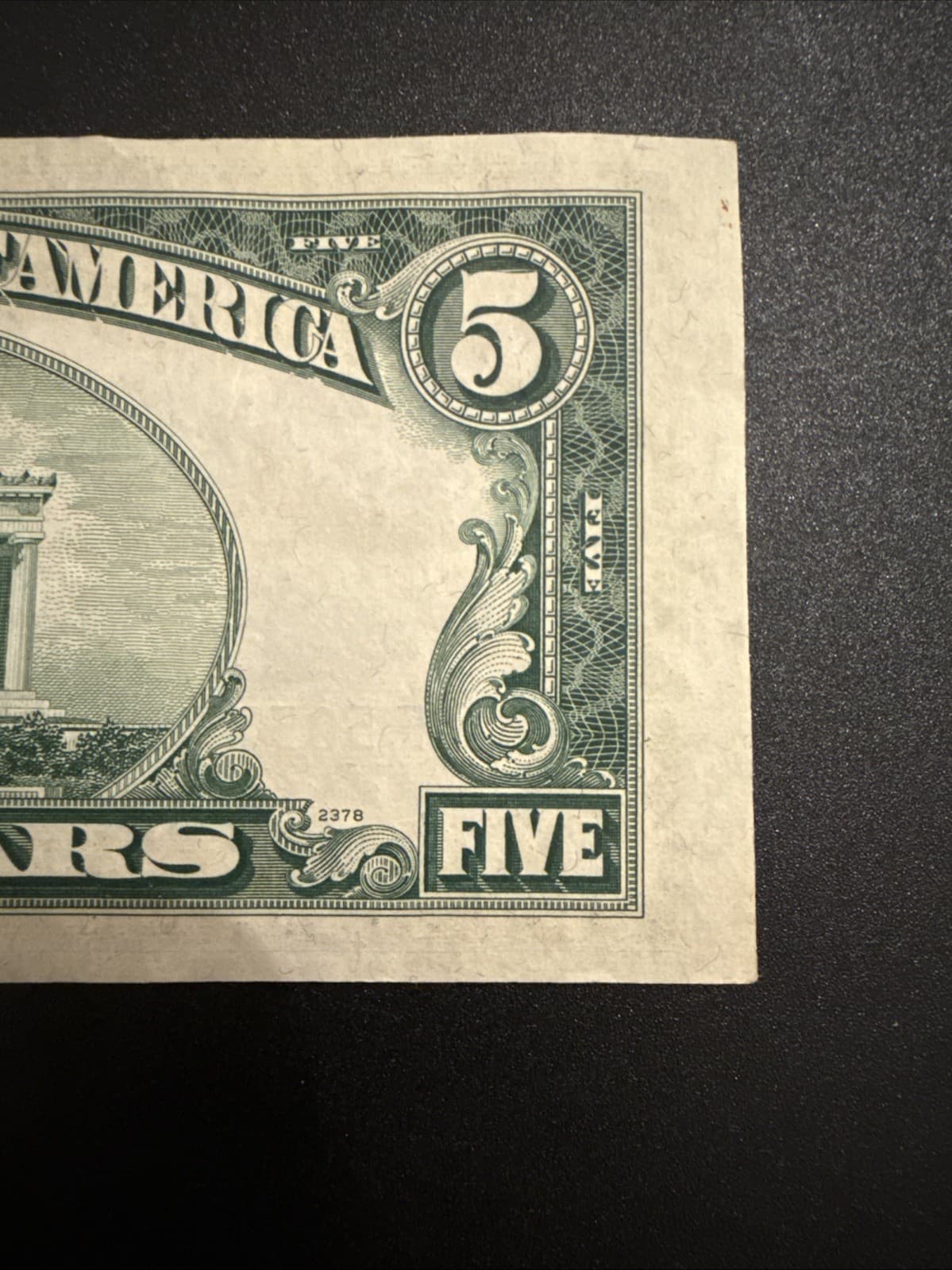 1953A $5 Silver Certificate Blue Seal Fr 1656 Priest Anderson Note - AU - Thumbnail 6