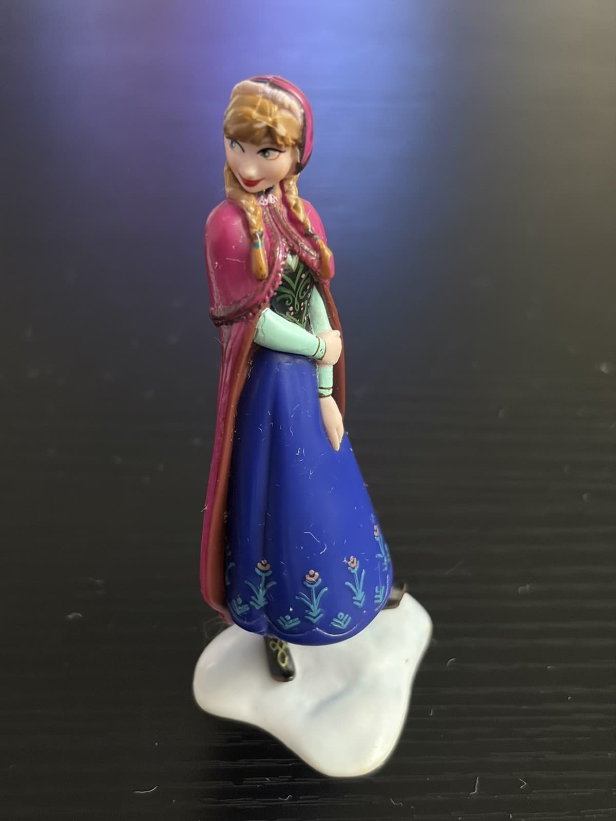 Frozen Anna Disney Princess Figure Village Figurine Cake Topper 3" - Thumbnail 5