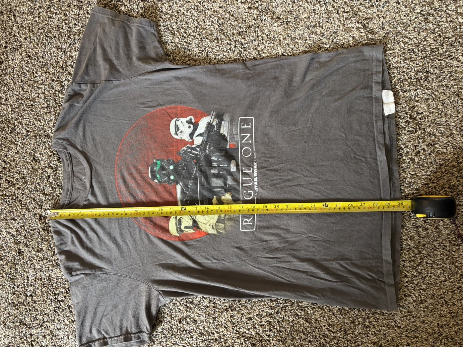 Disneyland Resort Star Wars Rogue One Stormtrooper Death Star Gray T-Shirt Large - Thumbnail 2