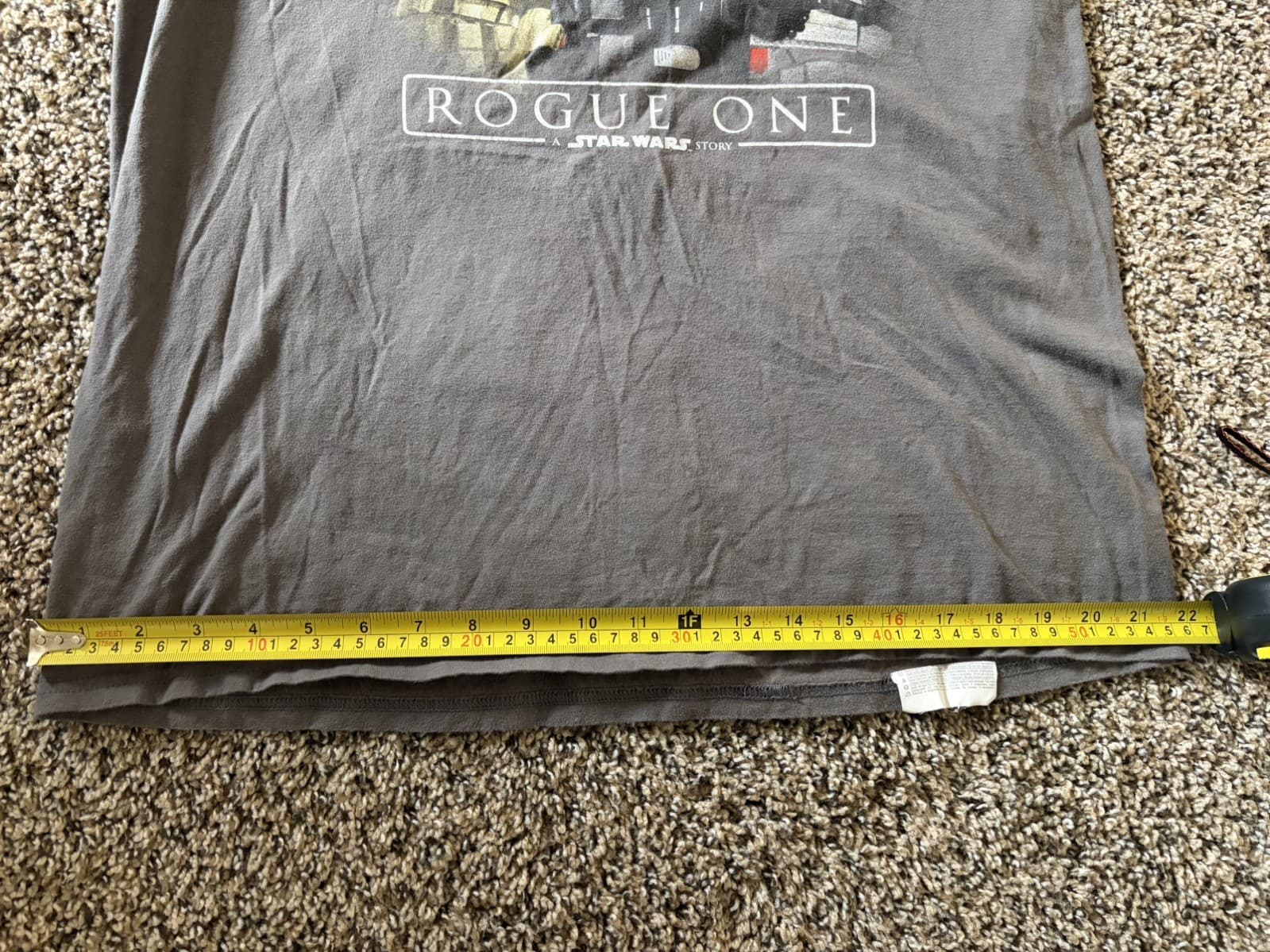Disneyland Resort Star Wars Rogue One Stormtrooper Death Star Gray T-Shirt Large - Thumbnail 3