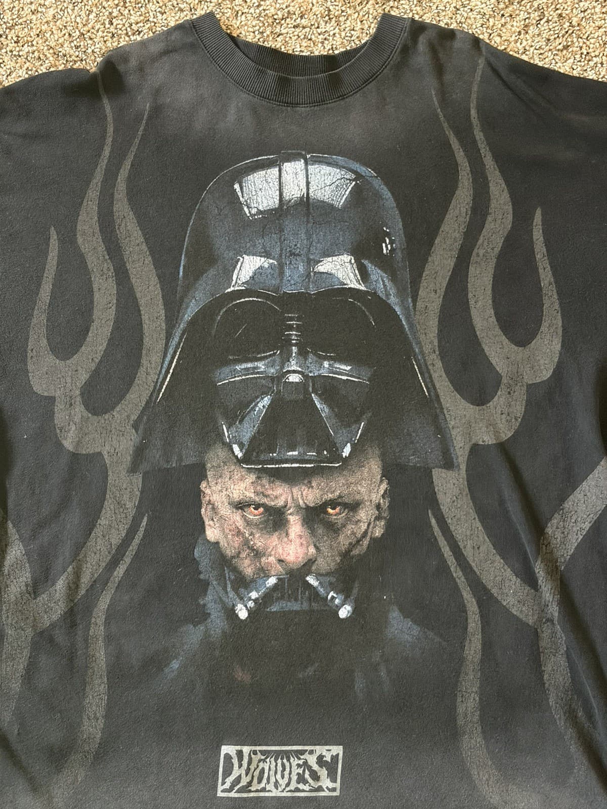 DARC Sport Star Wars Ashes of Dark Large Darth Vader Red Oversize Tee XL - Thumbnail 7