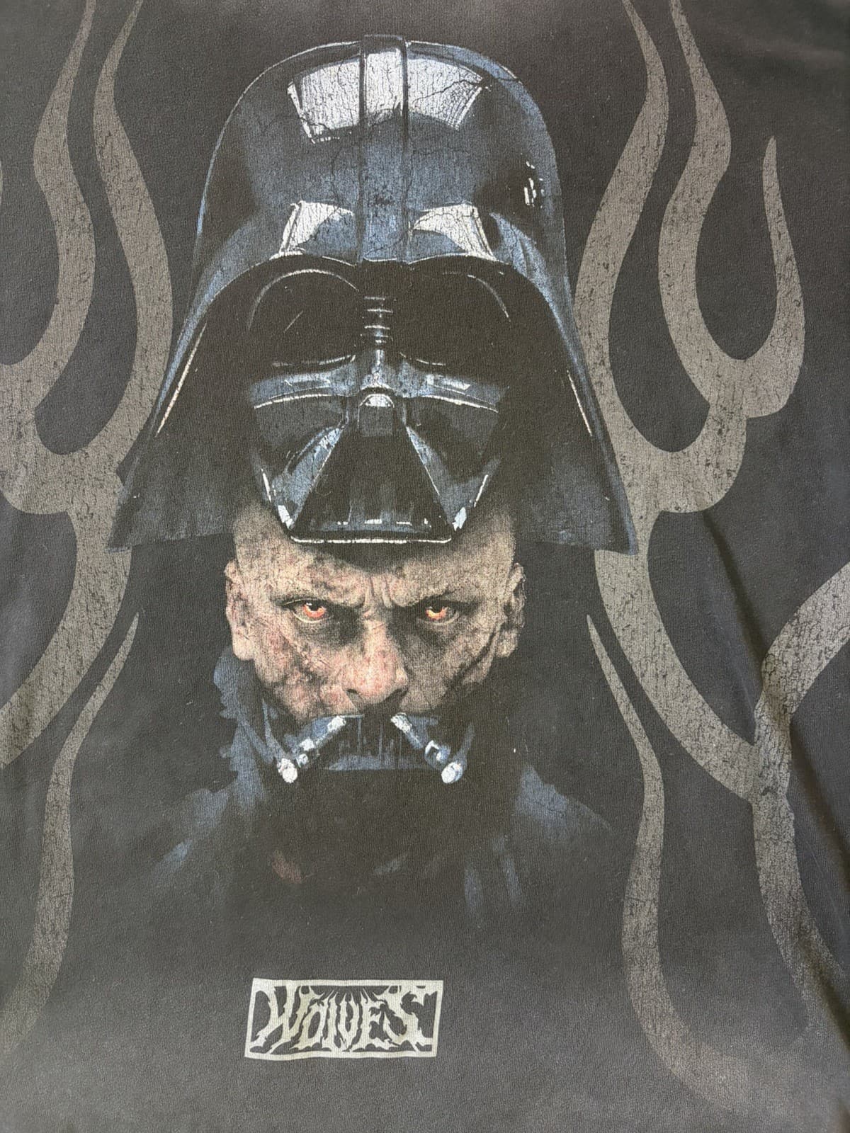 DARC Sport Star Wars Ashes of Dark Large Darth Vader Red Oversize Tee XL - Thumbnail 5