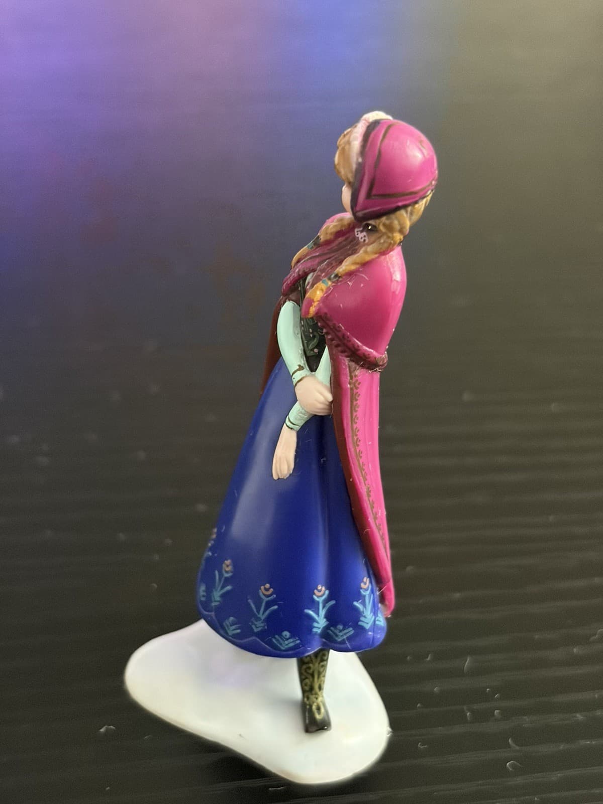 Frozen Anna Disney Princess Figure Village Figurine Cake Topper 3" - Thumbnail 4