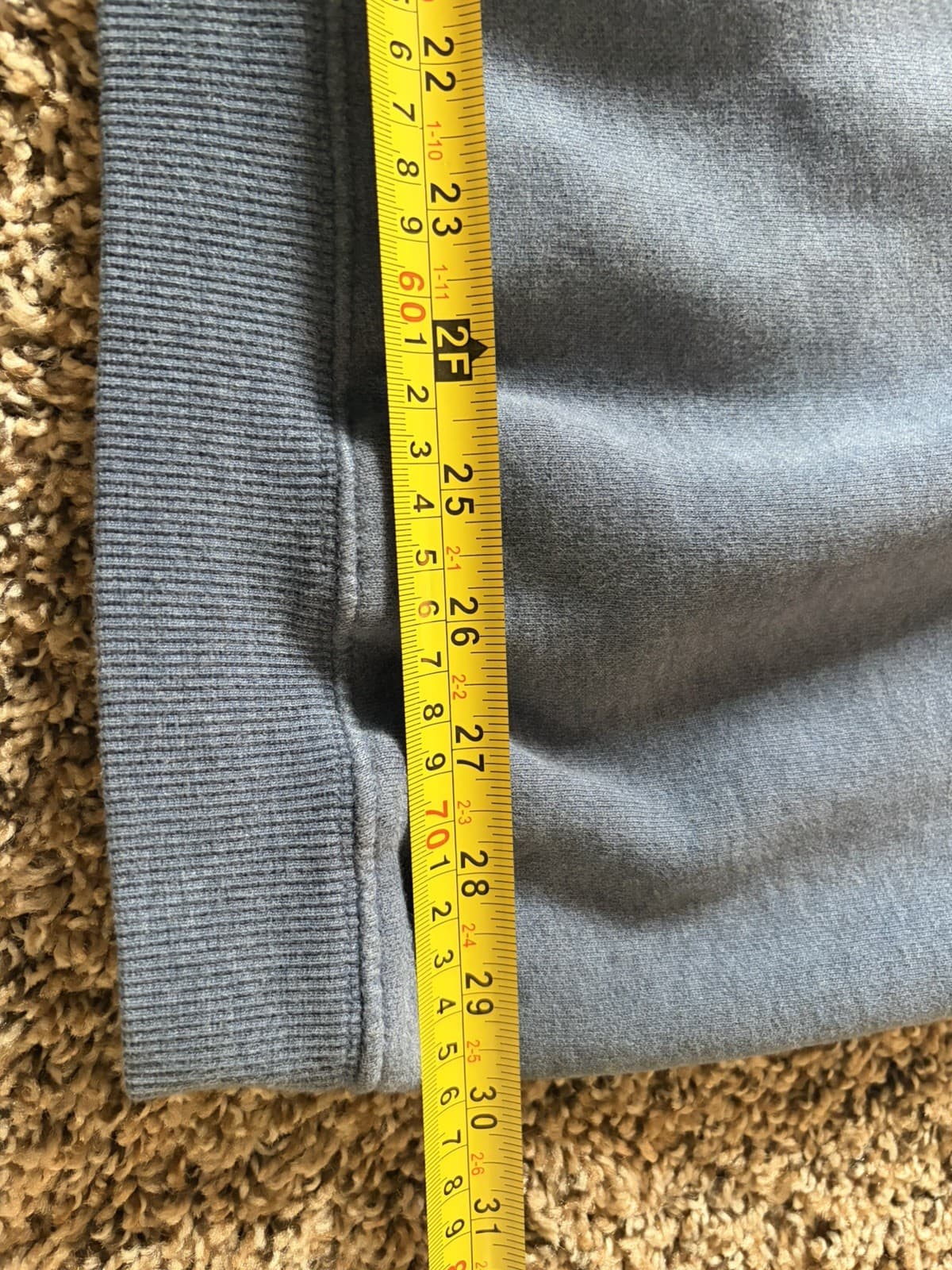 Vintage 90s Big Dogs Fleece Sweatshirt Size 4XL Grey Blue Rare Colorful - Thumbnail 5
