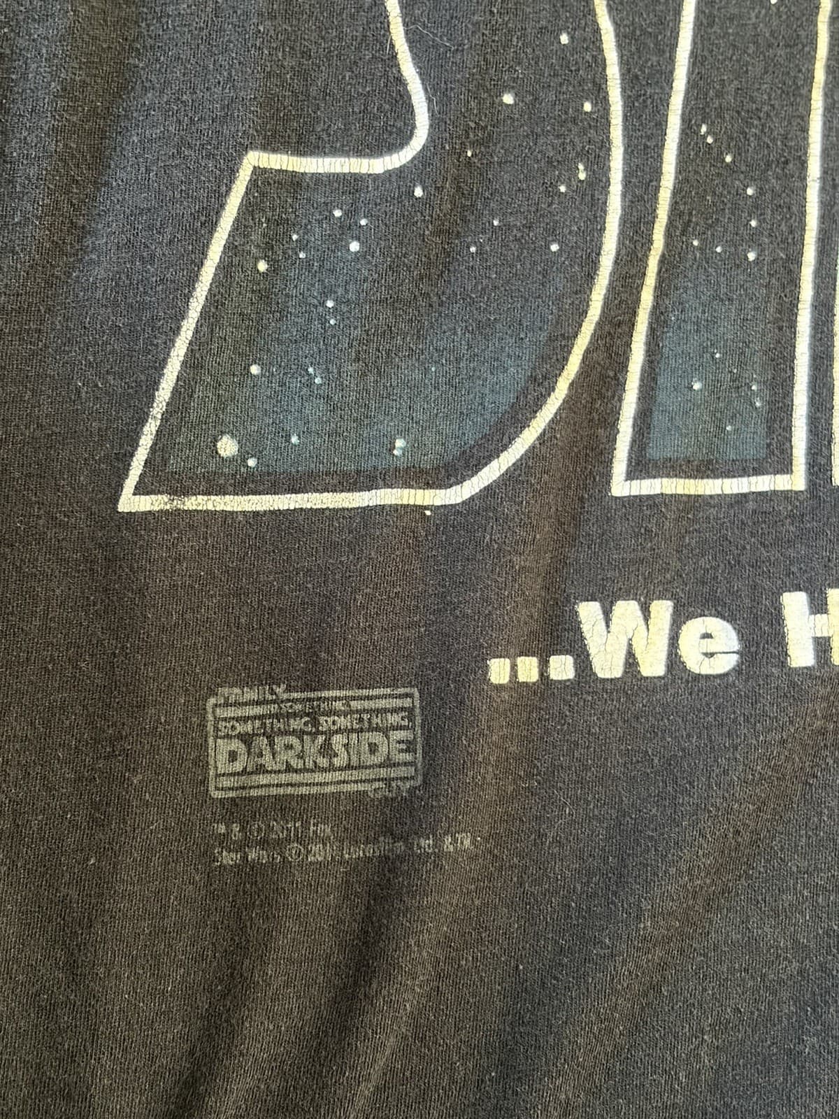 VTG Star Wars Come to the Dark Side...We Have Cookies Tee Shirt Size 2XL - Thumbnail 5