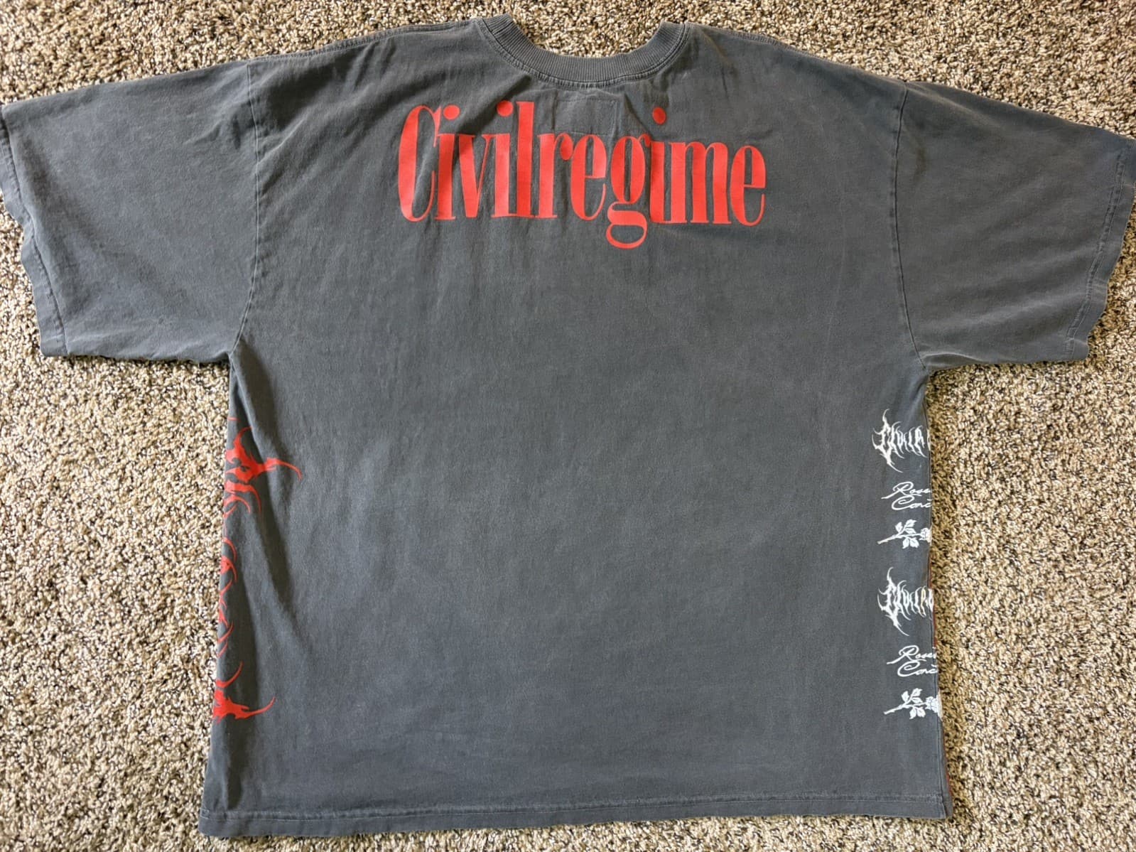 Darc Sport Civil Regime “NIGHTMARE ON ELM STREET / FREDDY” Oversized Fit Sz XXL - Thumbnail 4