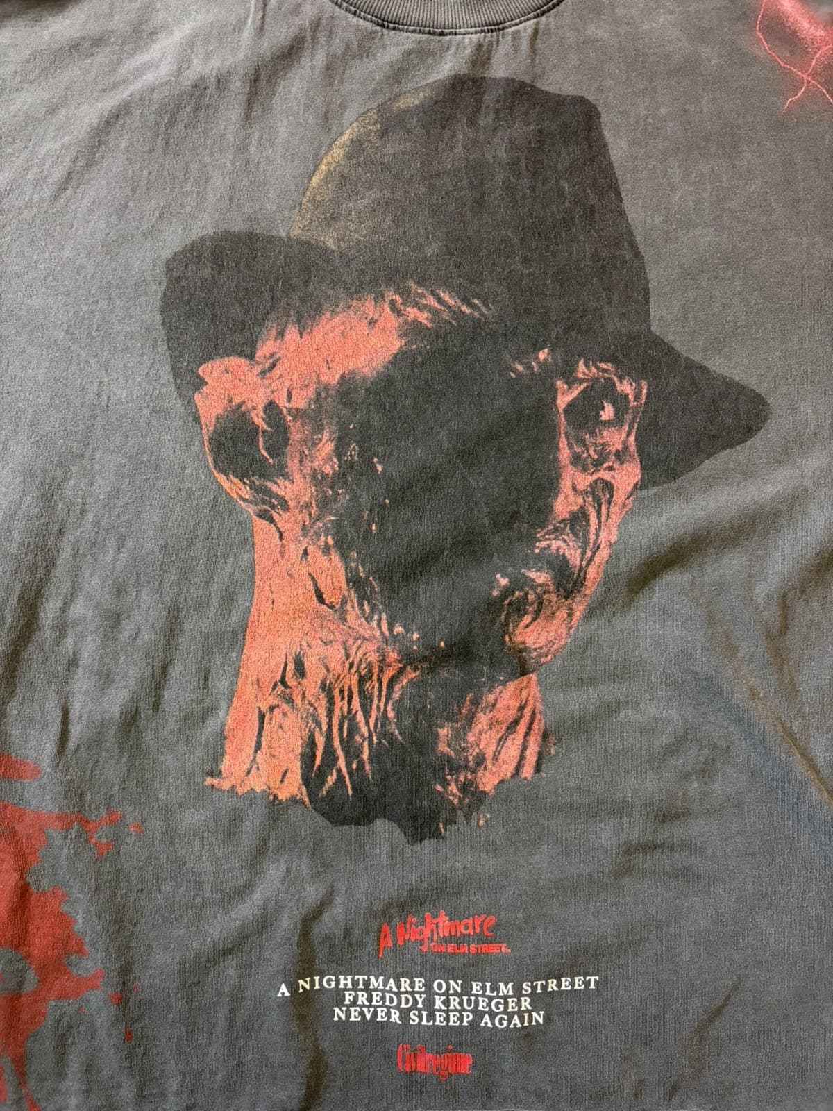 Darc Sport Civil Regime “NIGHTMARE ON ELM STREET / FREDDY” Oversized Fit Sz XXL - Thumbnail 5