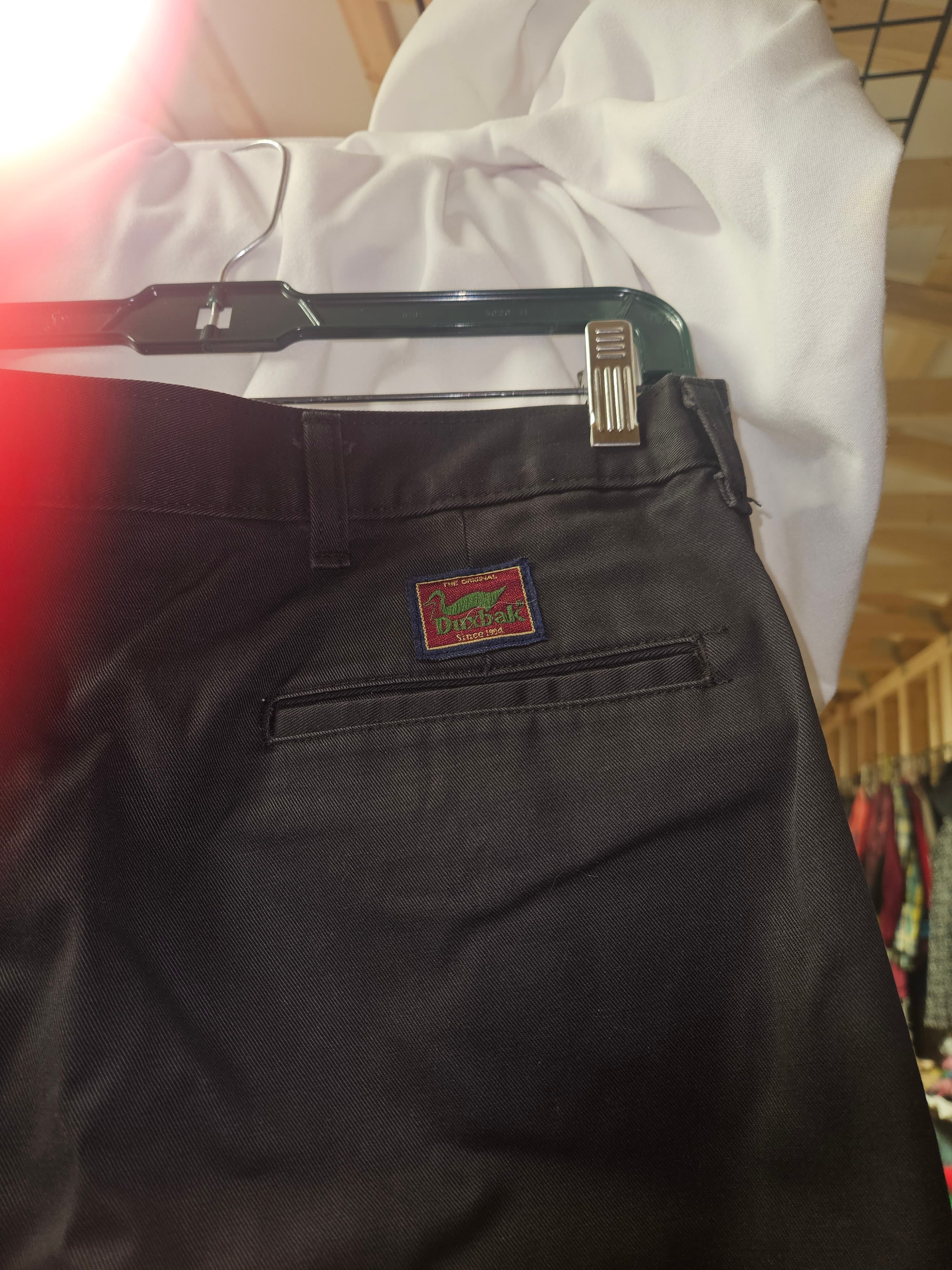 Men's Black Dress Pants - Thumbnail 2
