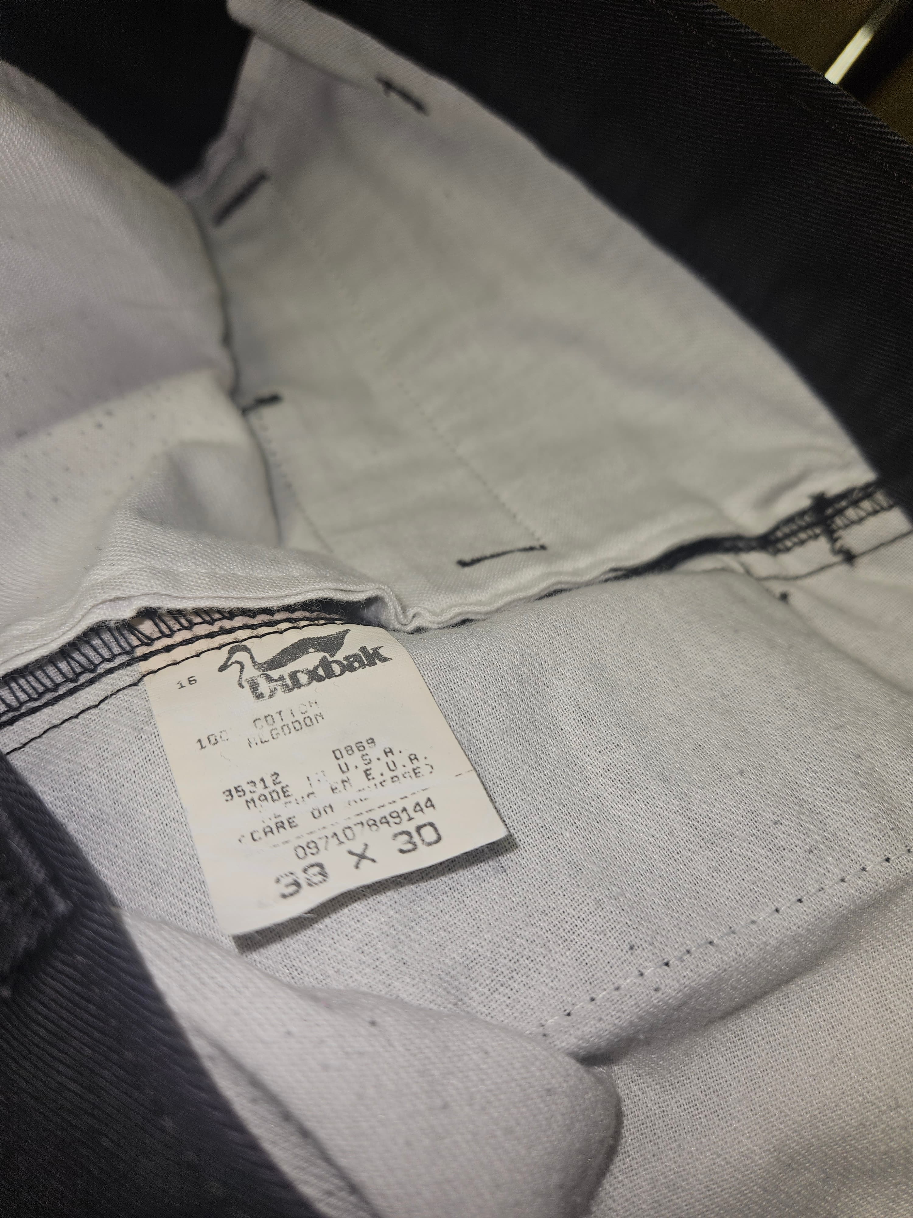 Men's Black Dress Pants - Thumbnail 4