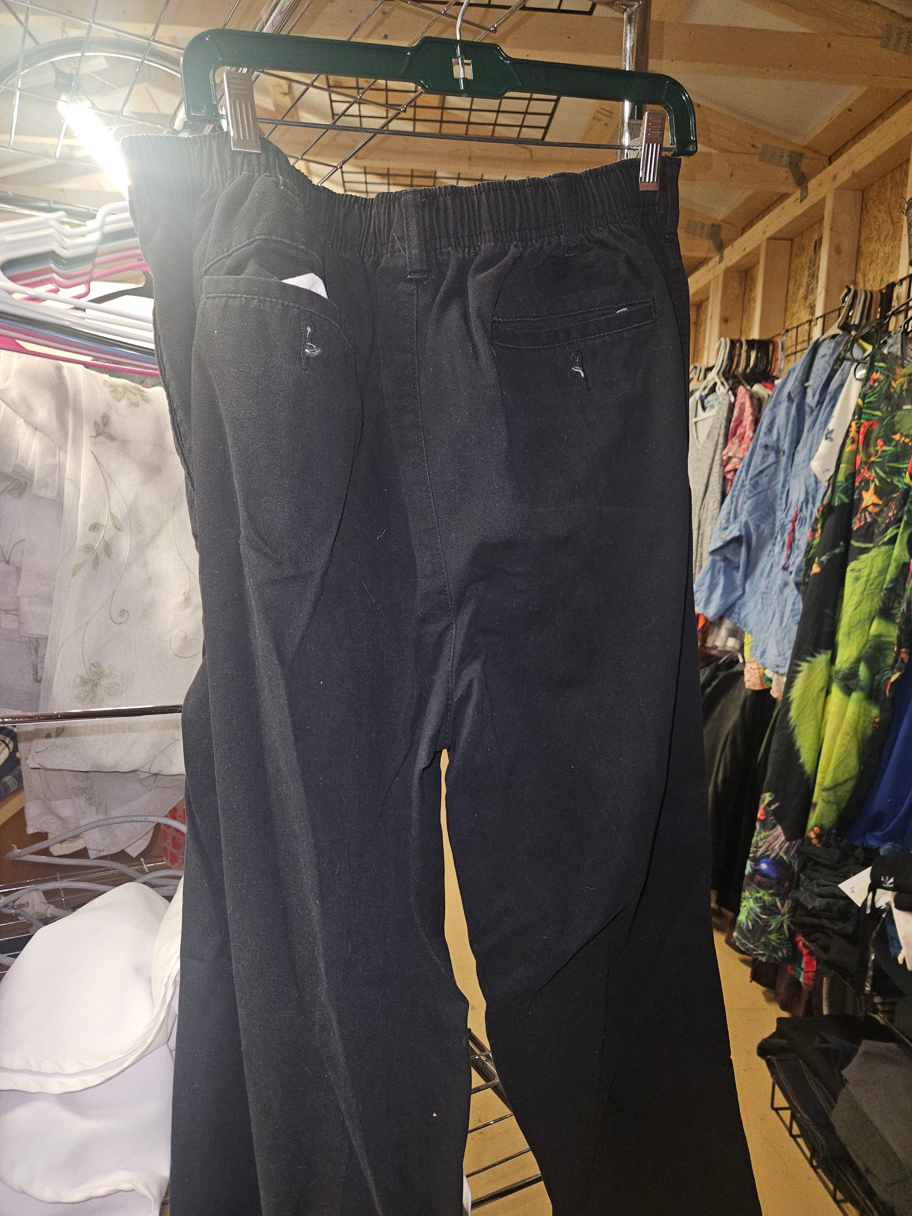 George Men's Pants Black Soot 40x29 - Thumbnail 3
