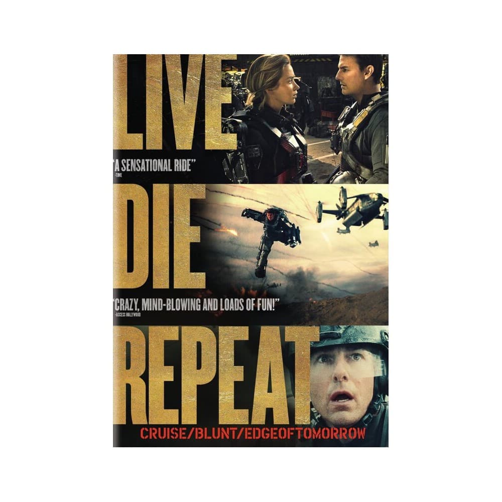 Live Die Repeat: Edge of Tomorrow [DVD] - Thumbnail 4