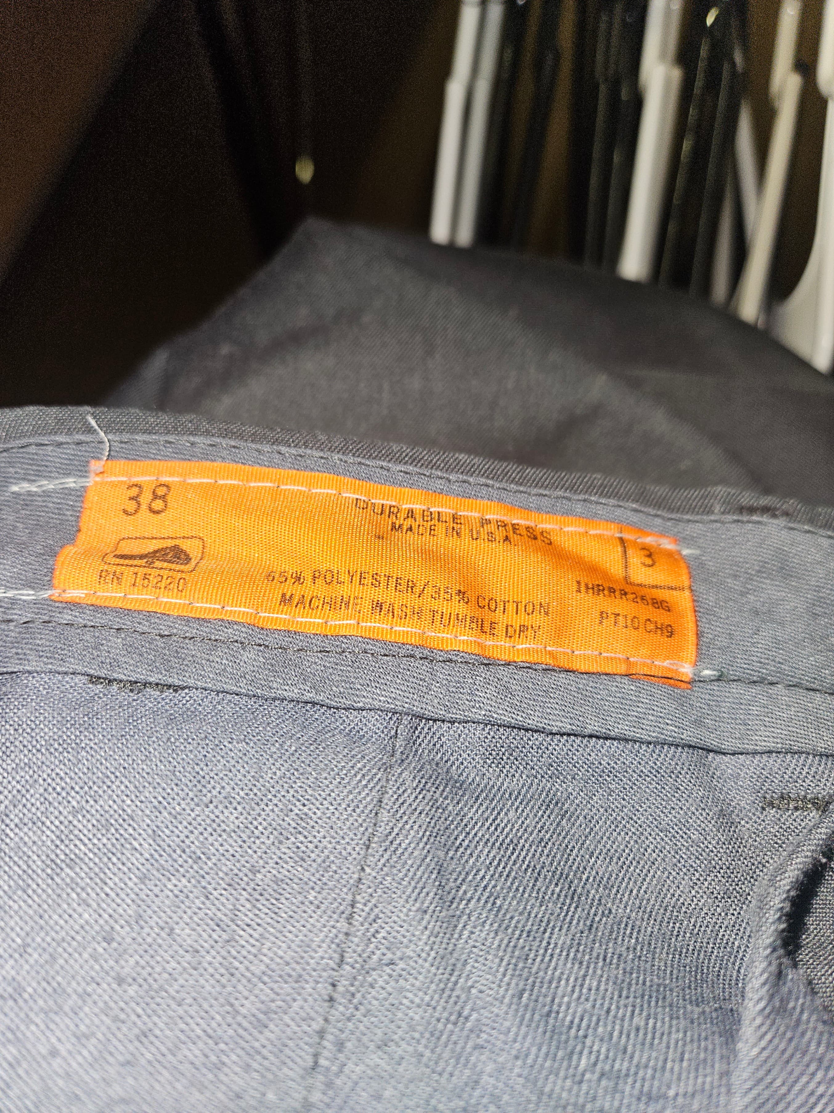 Men's Black work pants - Thumbnail 6