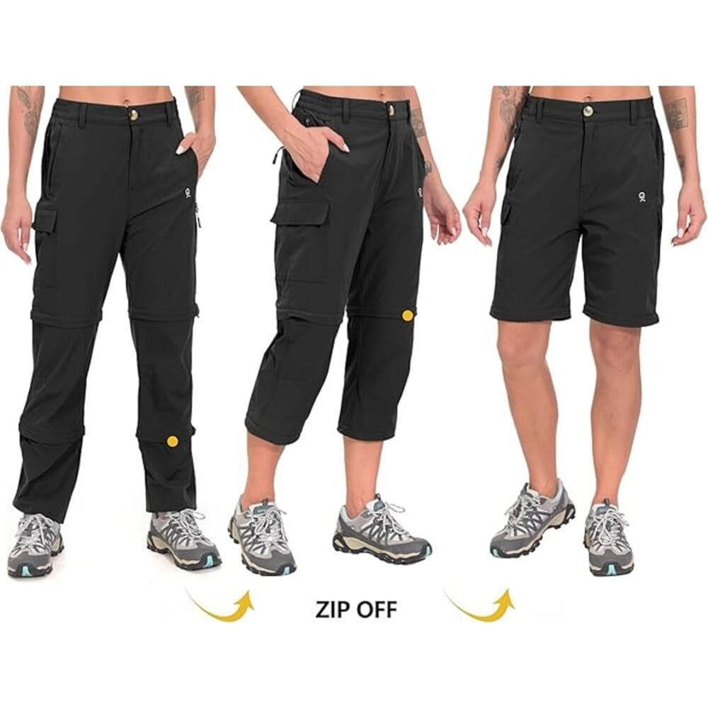 Little Donkey Andy Women's Stretch Convertible, Zip Off, Quick Dry Hiking Pants - Thumbnail 4