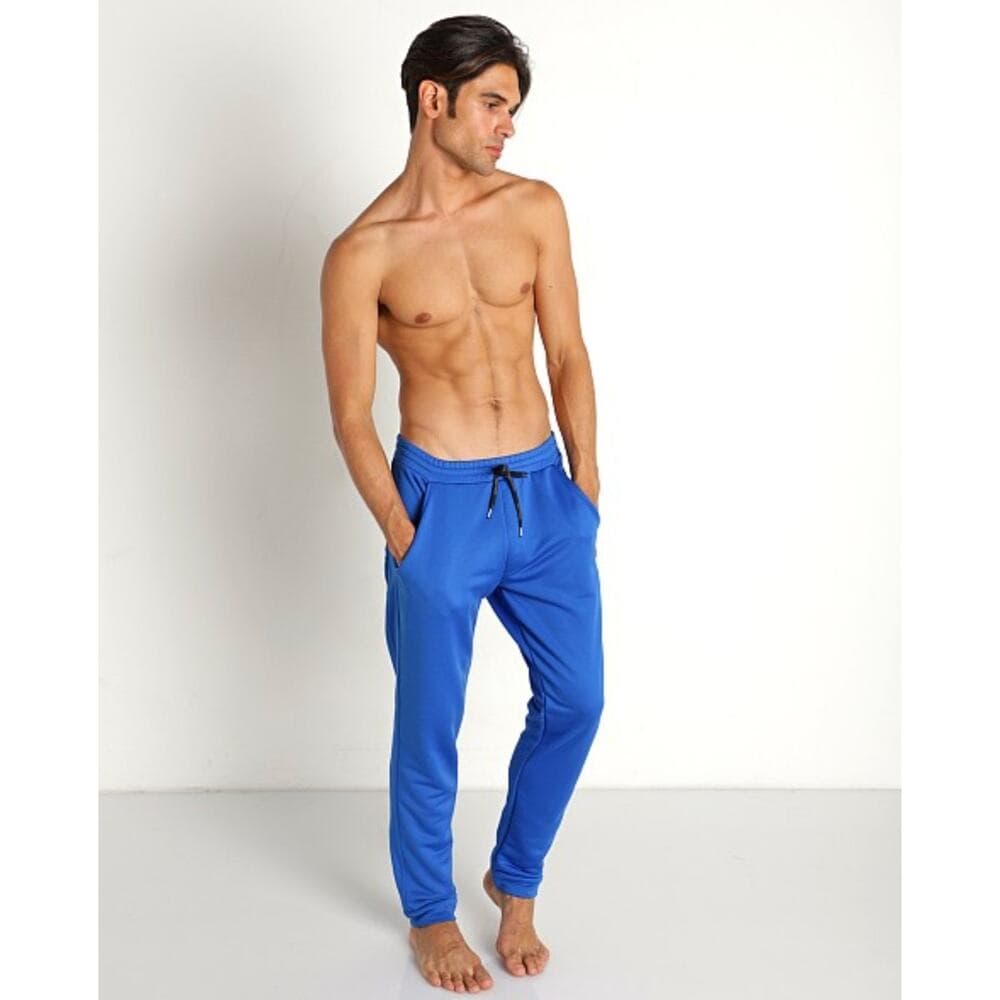 Modus Vivendi Diagonal Knit Pants Blue - Thumbnail 2