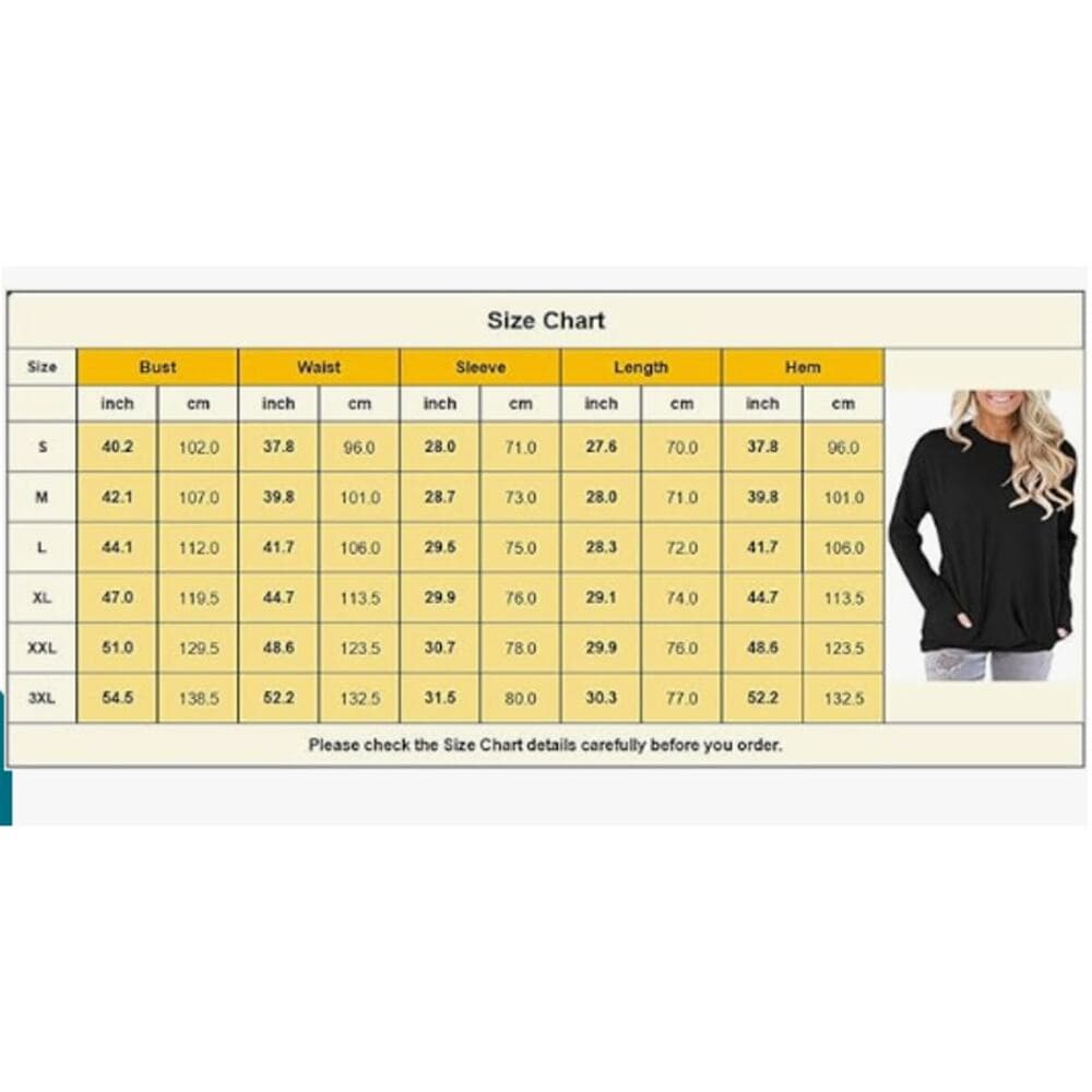 onlypuff Women's Pocket Shirt Tunic Tops Sweatshirts - Thumbnail 4