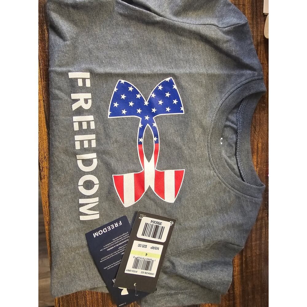 Under Armour Kids Freedom Core Short Sleeve Tee - Toddler Boys 4 - Thumbnail 2