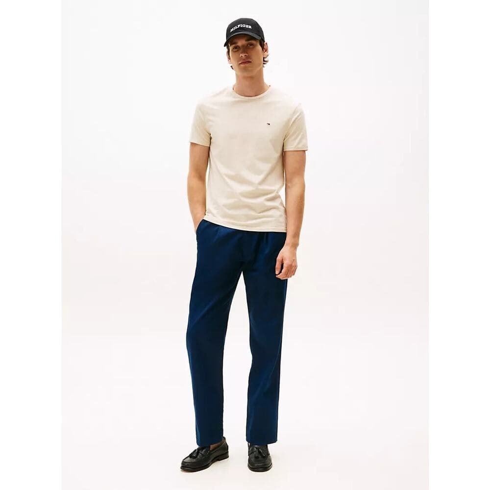 Tommy Hilfiger - Slim Fit T-Shirt - Medium - Beige Heather - NWT & PACKAGING - Thumbnail 4