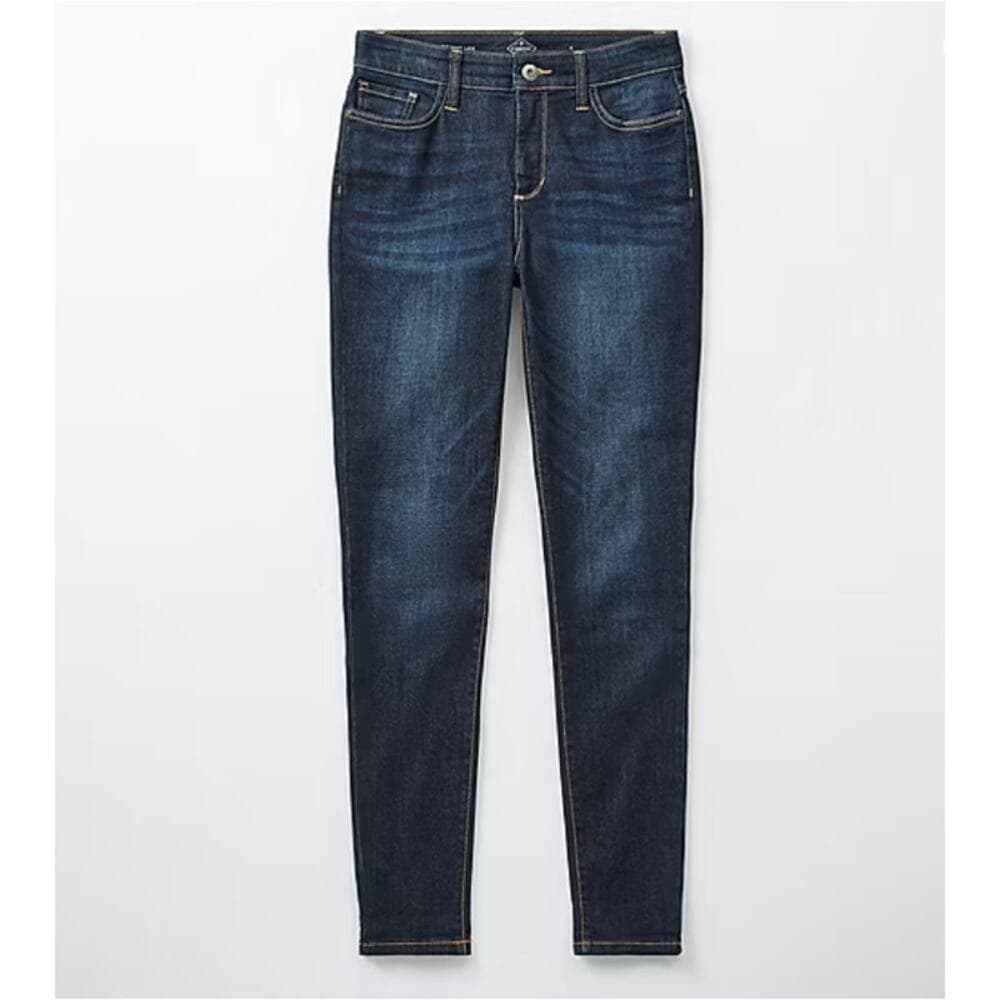 St. John's Bay - Tall Secretly Slender Stretch Fabric Mid Rise Skinny Fit Jeans - Thumbnail 2