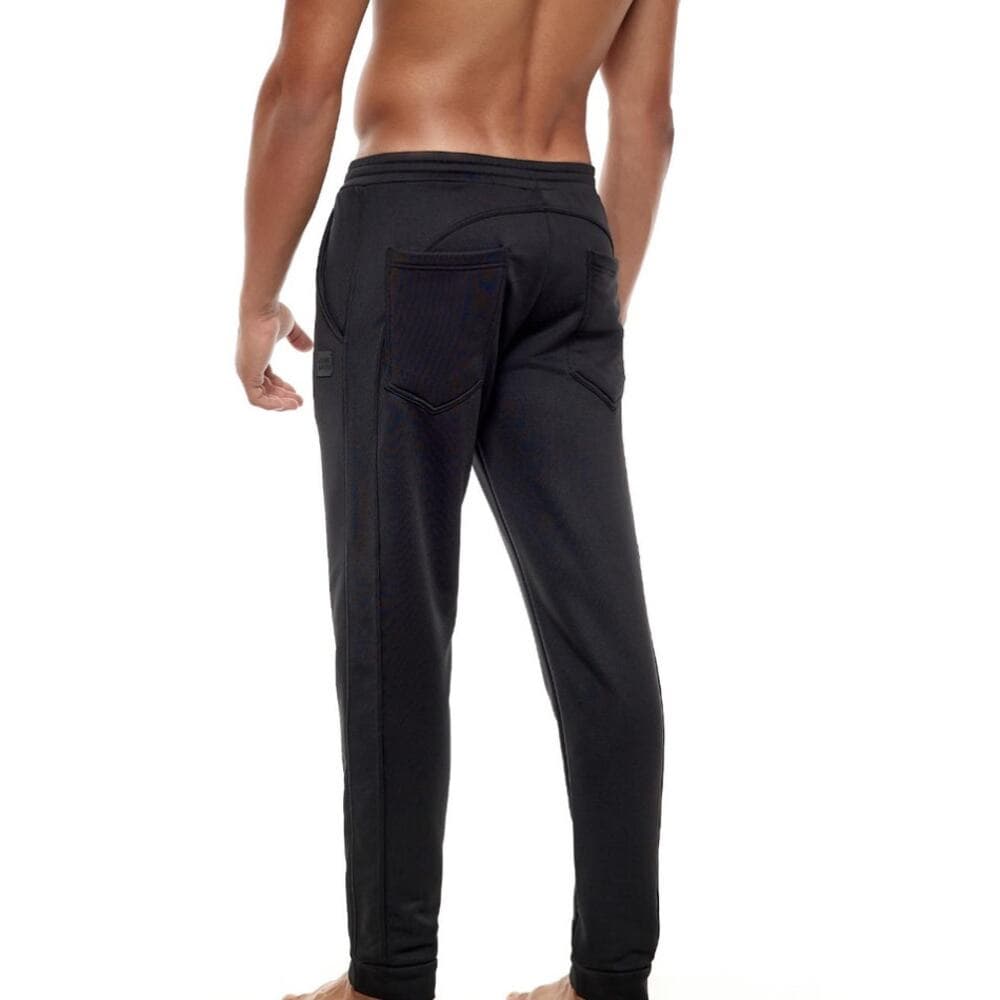 Modus Vivendi Diagonal Knit Pants Black - Thumbnail 3