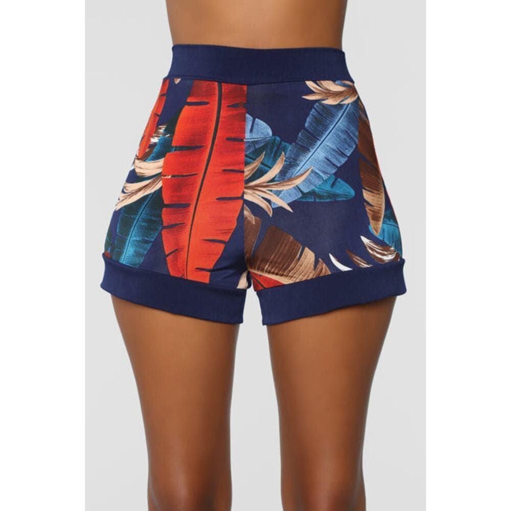 Fashion Nova - Vacation Forever 3 Piece Set - Navy/Combo - SMALL - Thumbnail 8