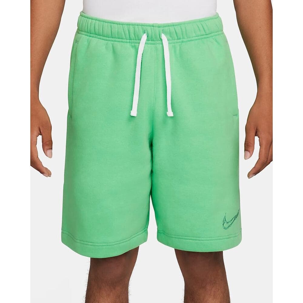 Nike Club Fleece Men's Shorts - Spring Green - Small - Thumbnail 2